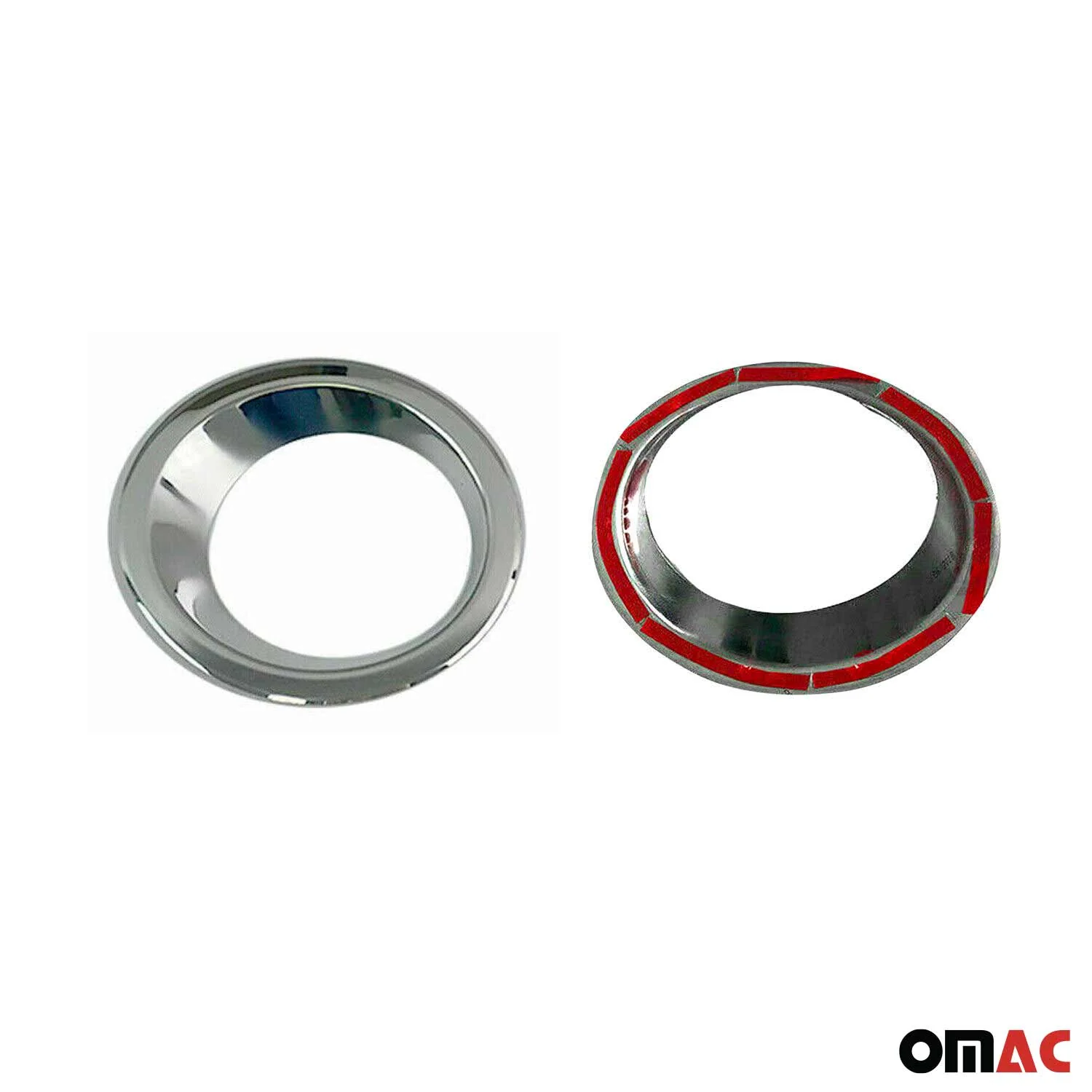 2010-2013 Kia Soul Fog Light Lamp Bezel Cover Stainless Steel Silver 2 Pcs - Image 7