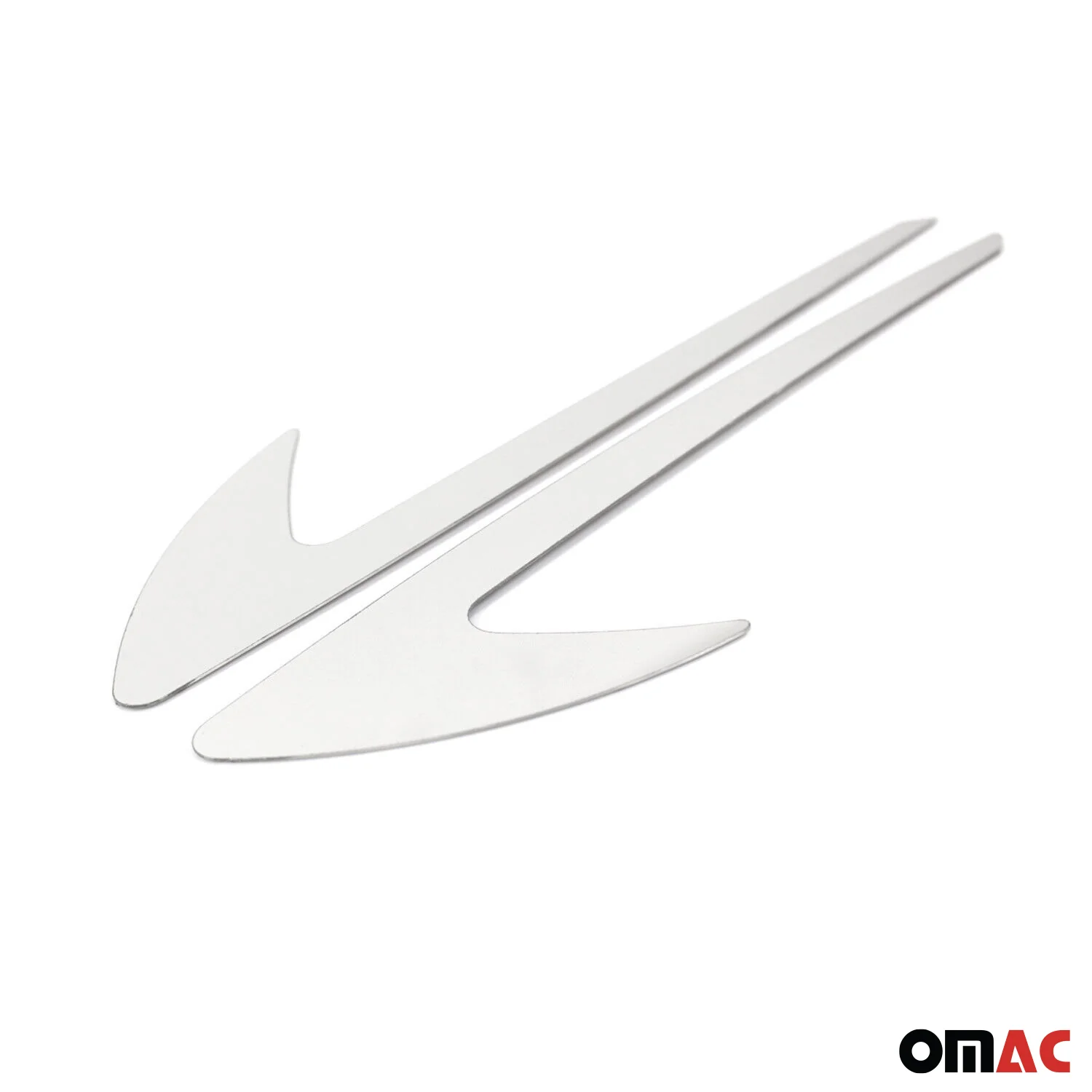 Buick Side Door Molding Trim Skirt Garnish Stainless Steel Gloss 2Pcs - Image 10
