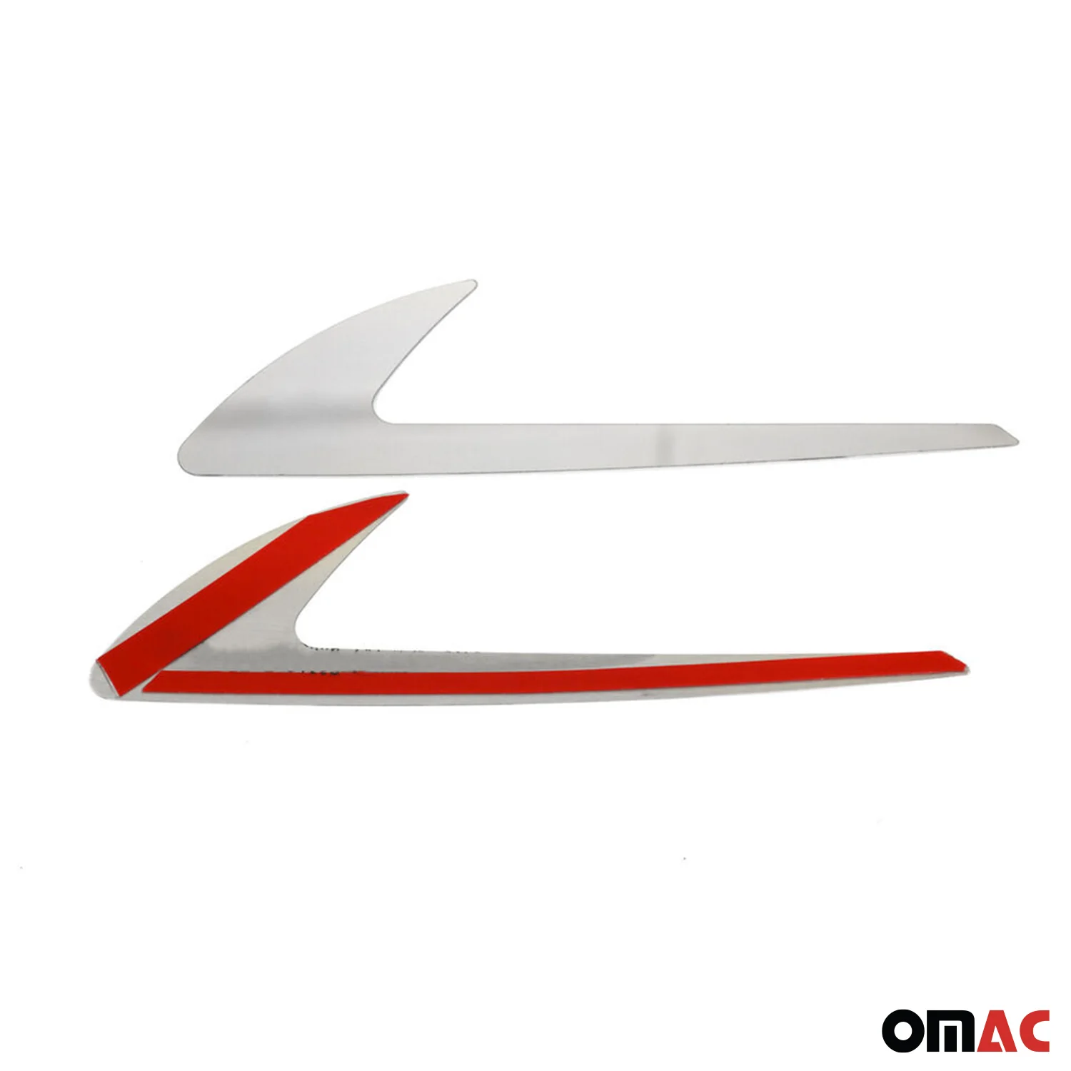 Buick Side Door Molding Trim Skirt Garnish Stainless Steel Gloss 2Pcs - Image 9