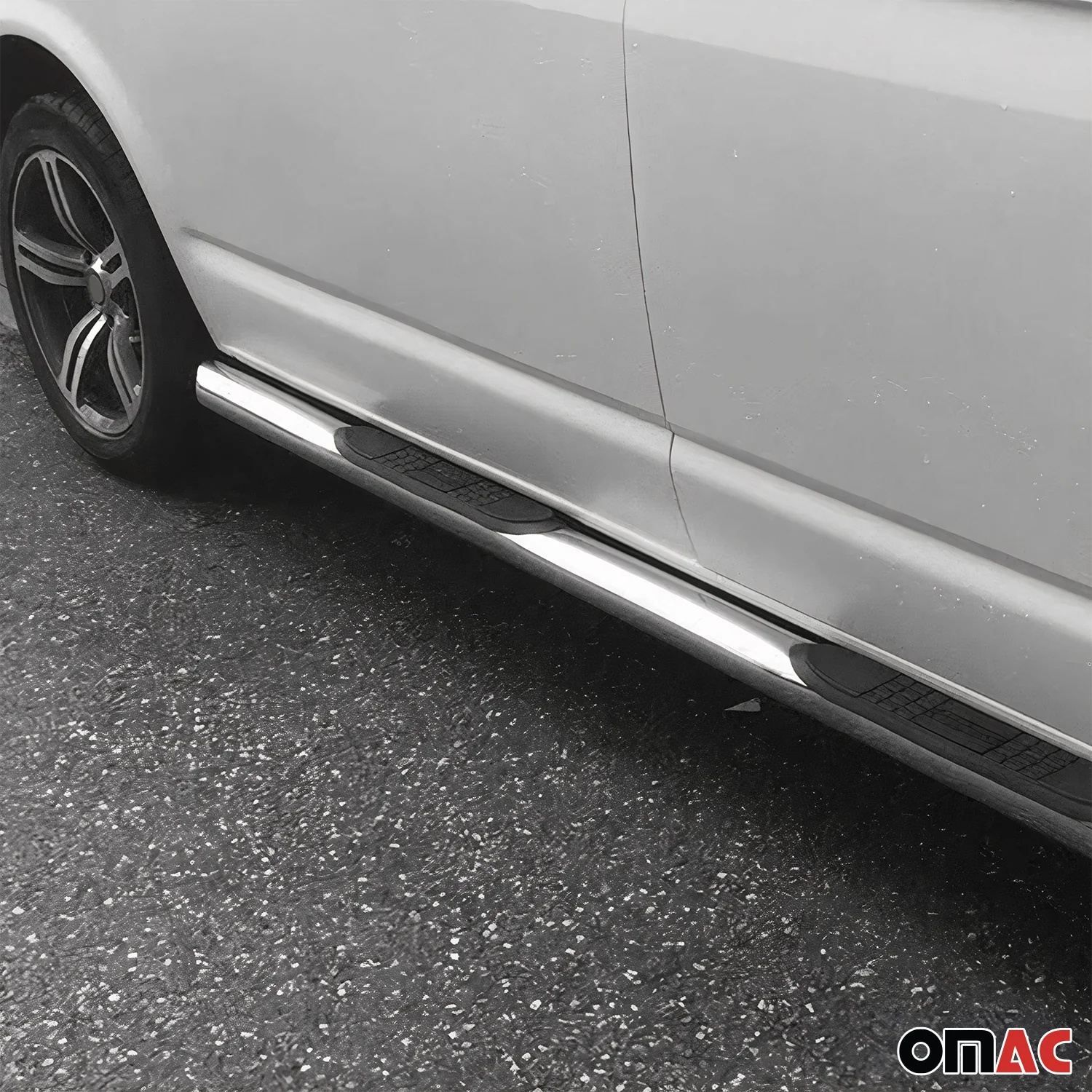 2011-2017 Nissan Juke Running Boards Side Steps Silver - Image 3