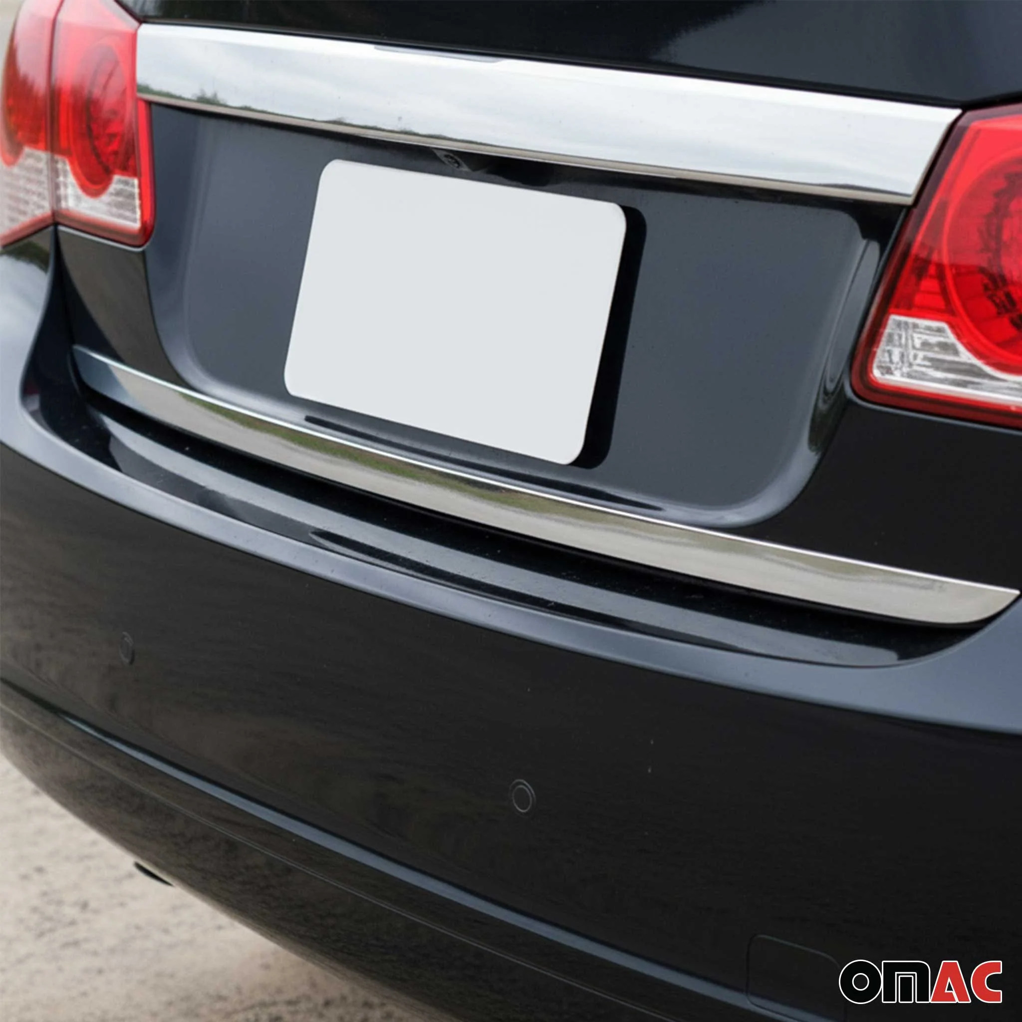 2011-2015 Chevrolet Cruze Sedan Rear Trunk Molding Trim Stainless Steel - Image 3