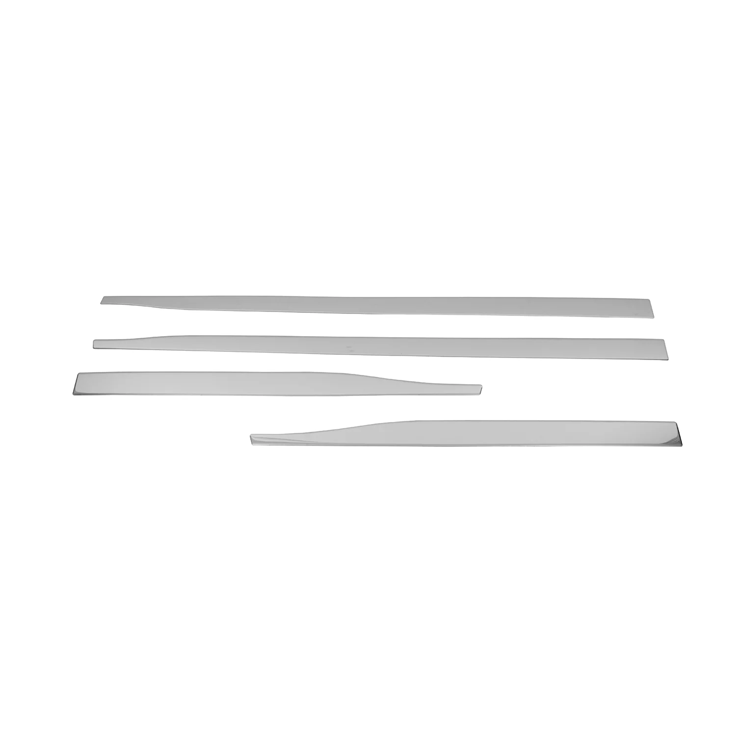 2018-2020 Buick Regal TourX Side Door Molding Trim Stainless Steel Silver 4x - Image 6
