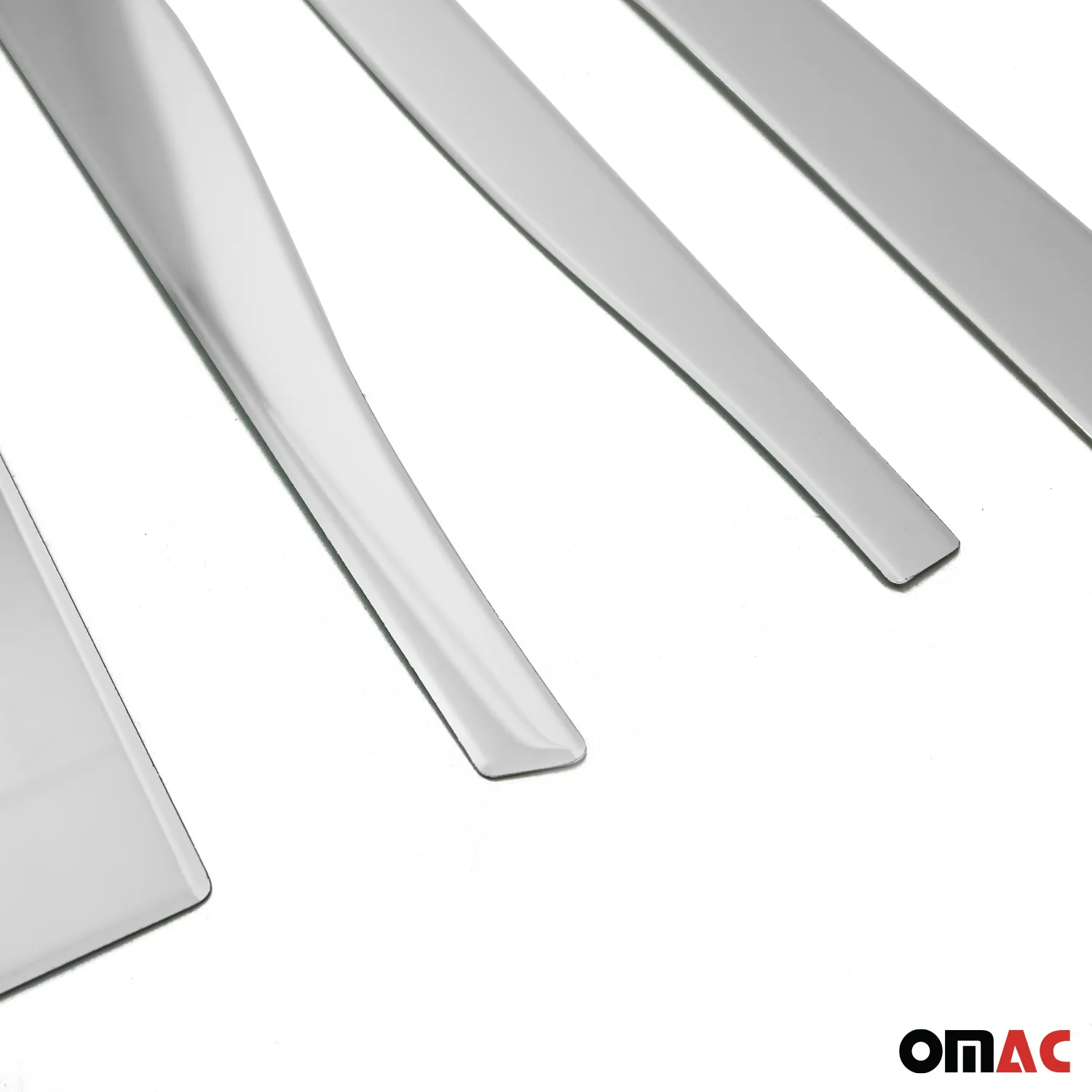 2018-2020 Buick Regal TourX Side Door Molding Trim Stainless Steel Silver 4x - Image 8