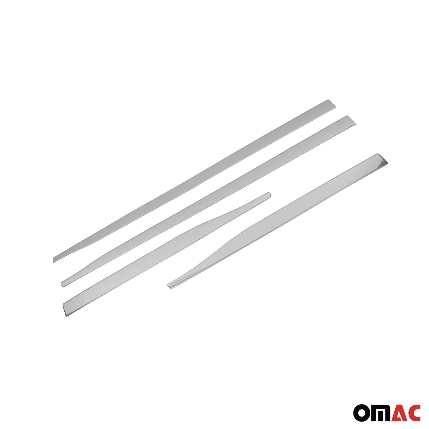 2018-2020 Buick Regal TourX Side Door Molding Trim Stainless Steel Silver 4x - Image 9