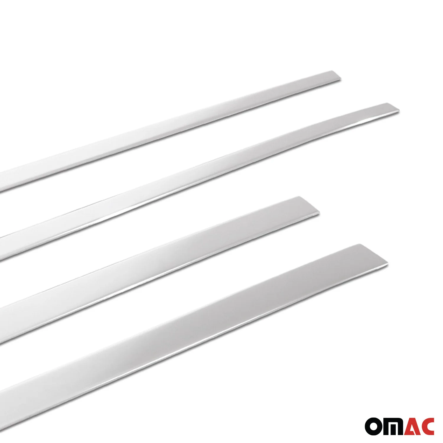 2019-2025 BMW X4 G02 2.gen Side Door Molding Trim Skirt Garnish Stainless Steel 4x - Image 3