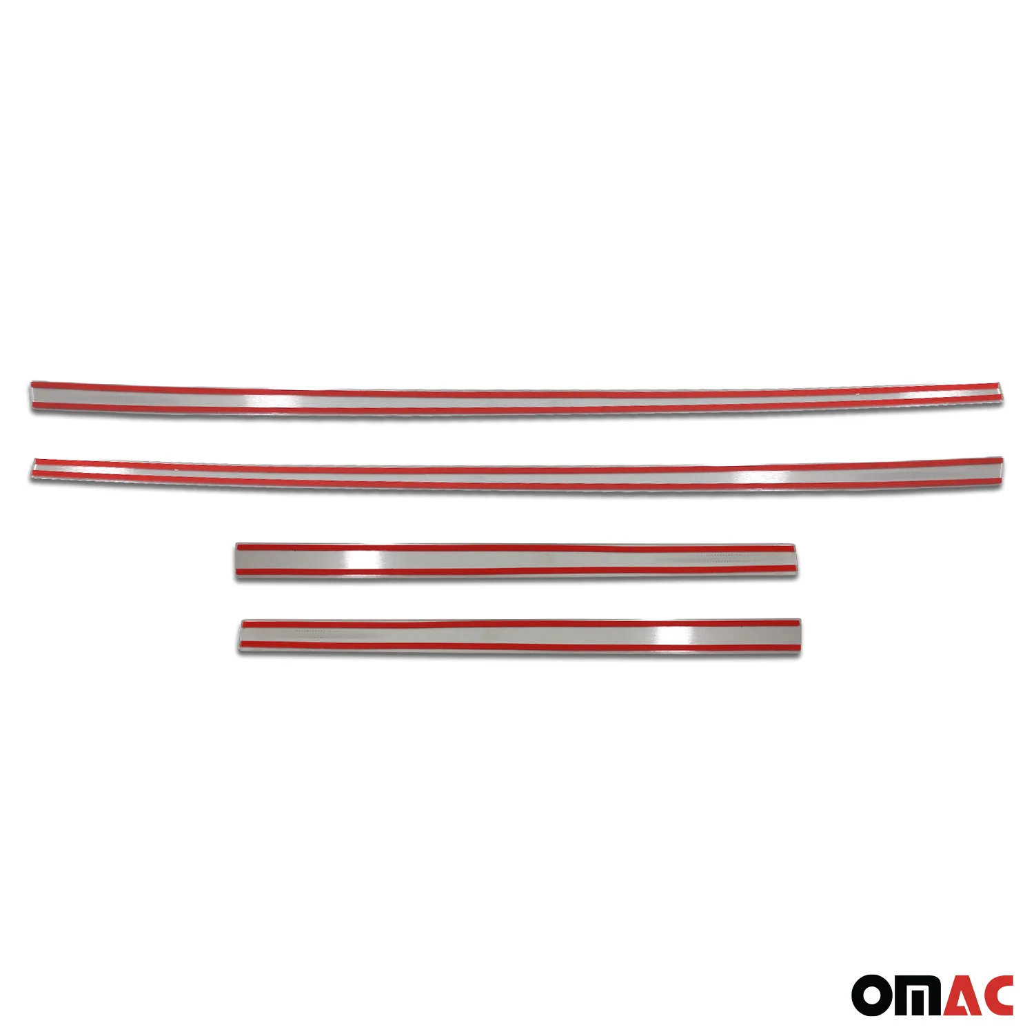 2019-2025 BMW X4 G02 2.gen Side Door Molding Trim Skirt Garnish Stainless Steel 4x - Image 5