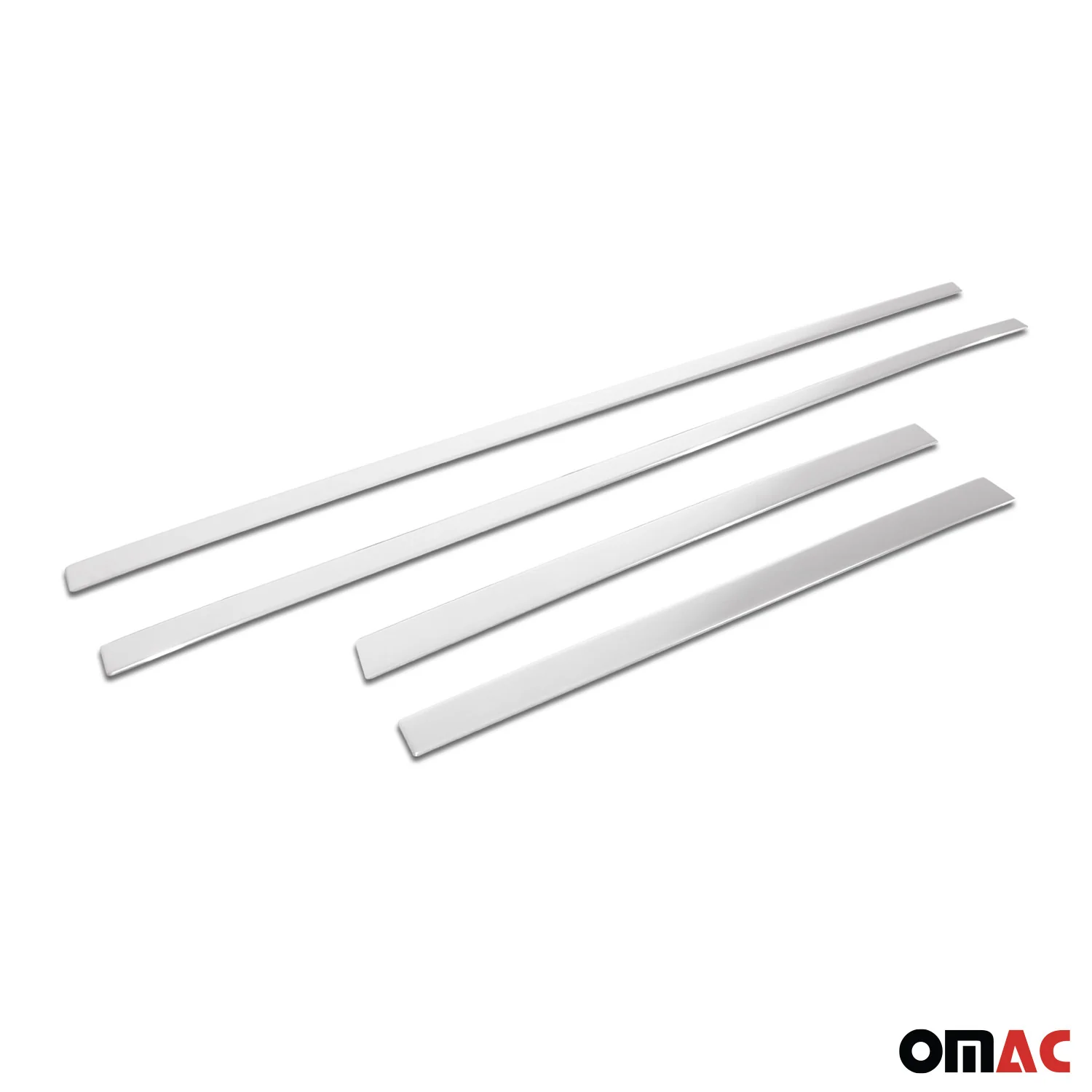 2019-2025 BMW X4 G02 2.gen Side Door Molding Trim Skirt Garnish Stainless Steel 4x - Image 6