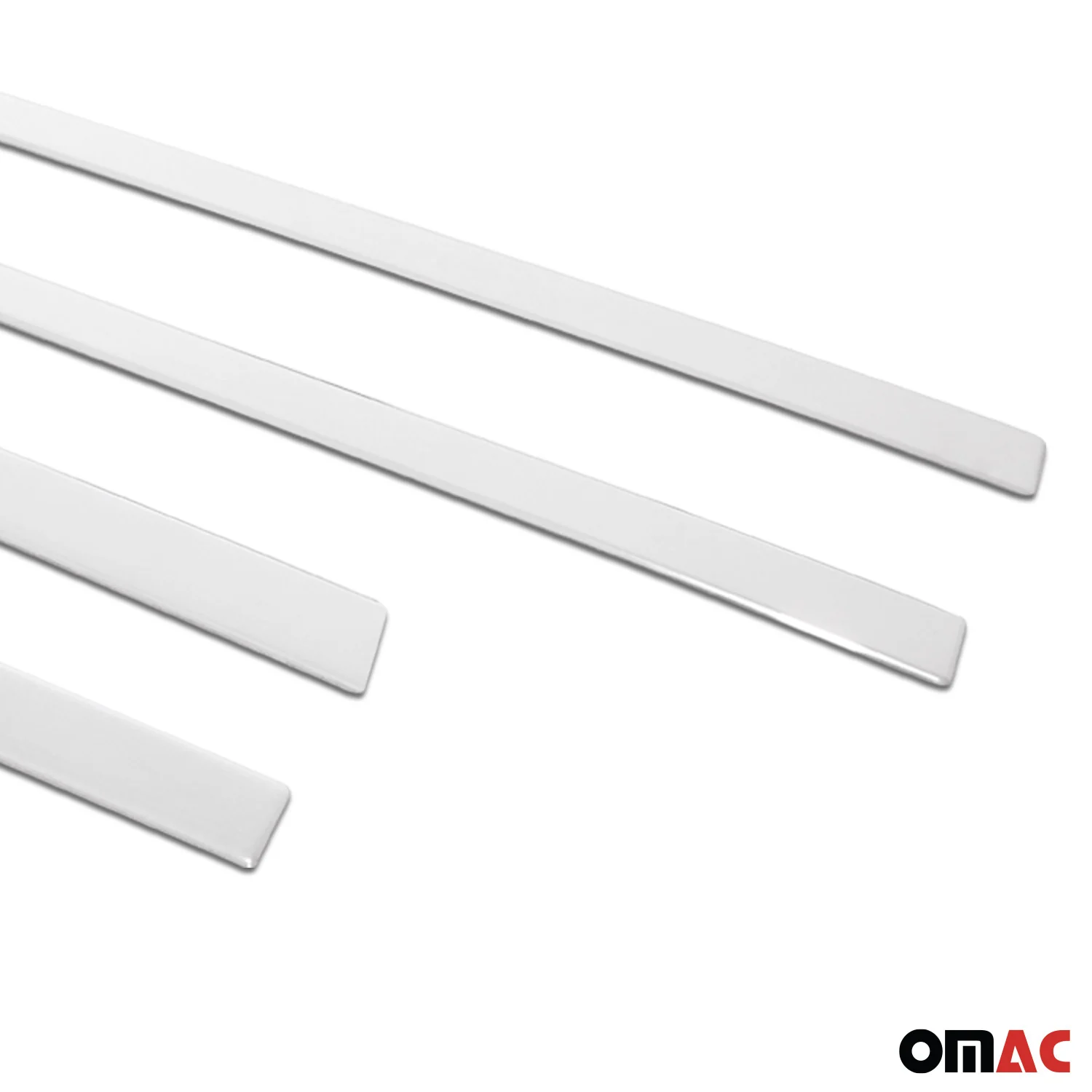 2019-2025 BMW X4 G02 2.gen Side Door Molding Trim Skirt Garnish Stainless Steel 4x - Image 7