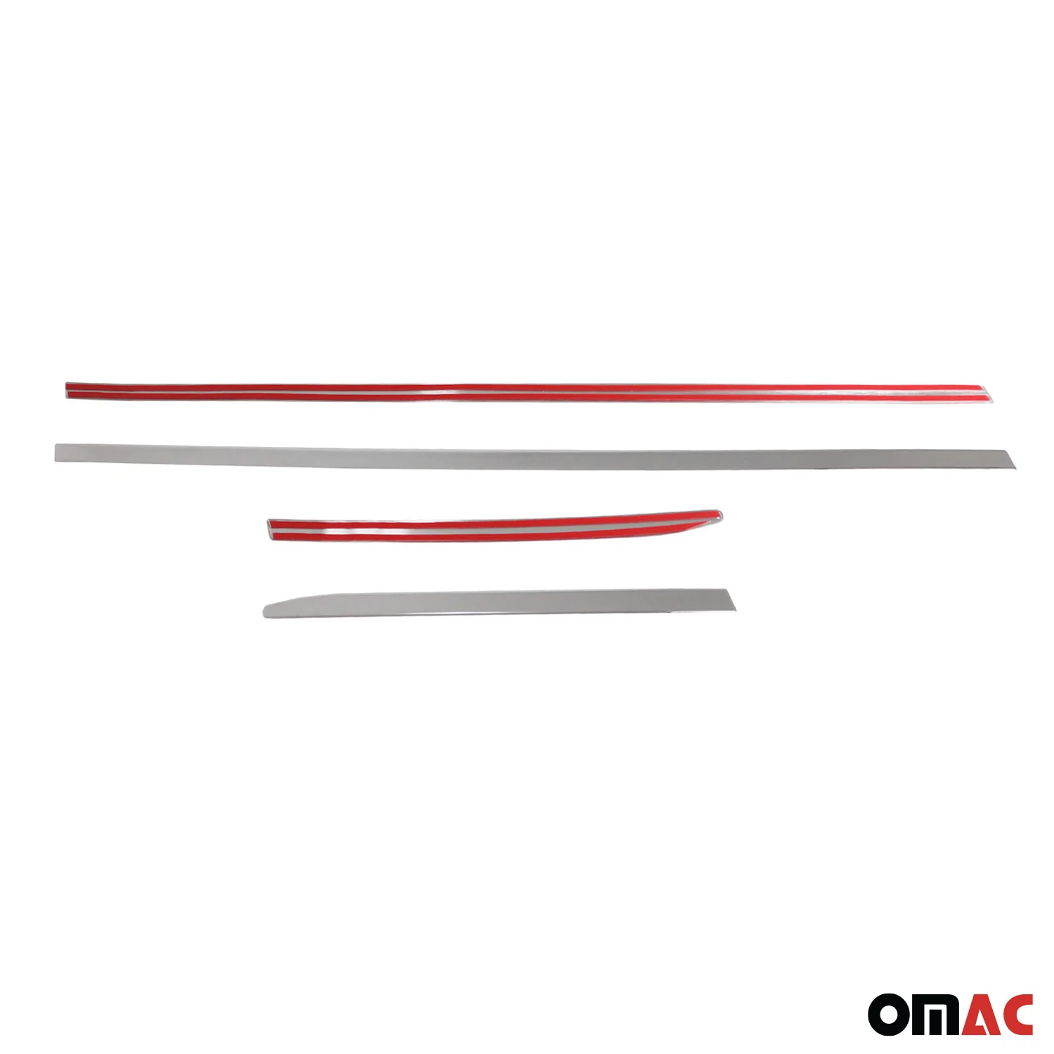 2022-2026 Honda Civic 11.gen Sedan & HB Side Door Molding Trim Stainless Steel - Image 5
