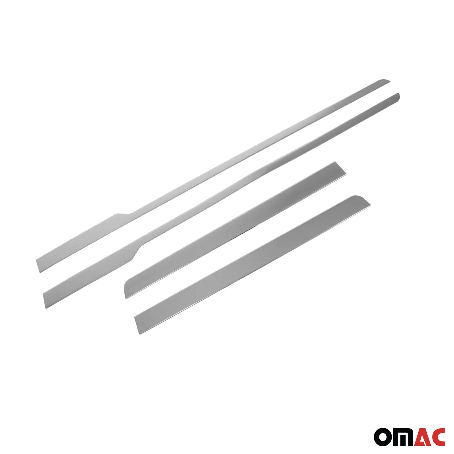 2022-2026 Hyundai Tucson Side Door Molding Trim Stainless Steel Silver 4x - Image 7