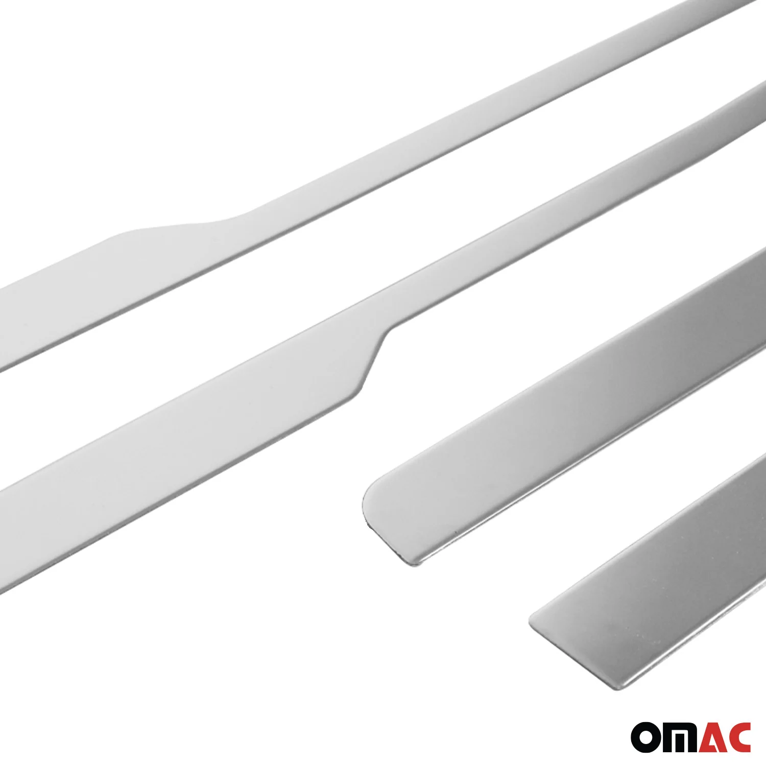 2022-2026 Hyundai Tucson Side Door Molding Trim Stainless Steel Silver 4x - Image 8