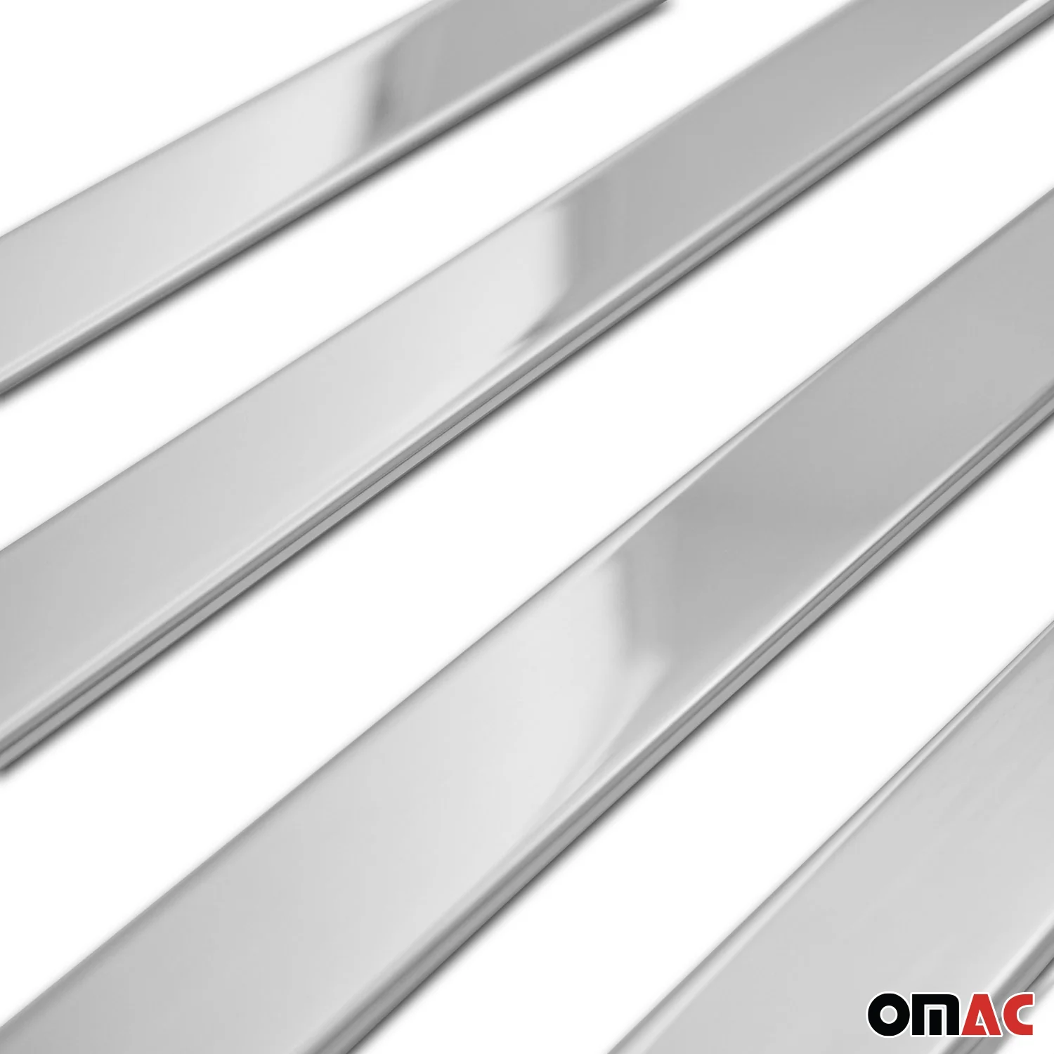 2011-2017 Lexus CT 200h Side Door Molding Trim Skirt Garnish Stainless Steel Silver 4Pcs - Image 7