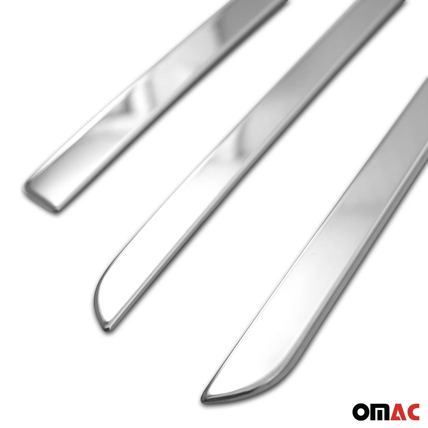 2011-2017 Lexus CT 200h Side Door Molding Trim Skirt Garnish Stainless Steel Silver 4Pcs - Image 8