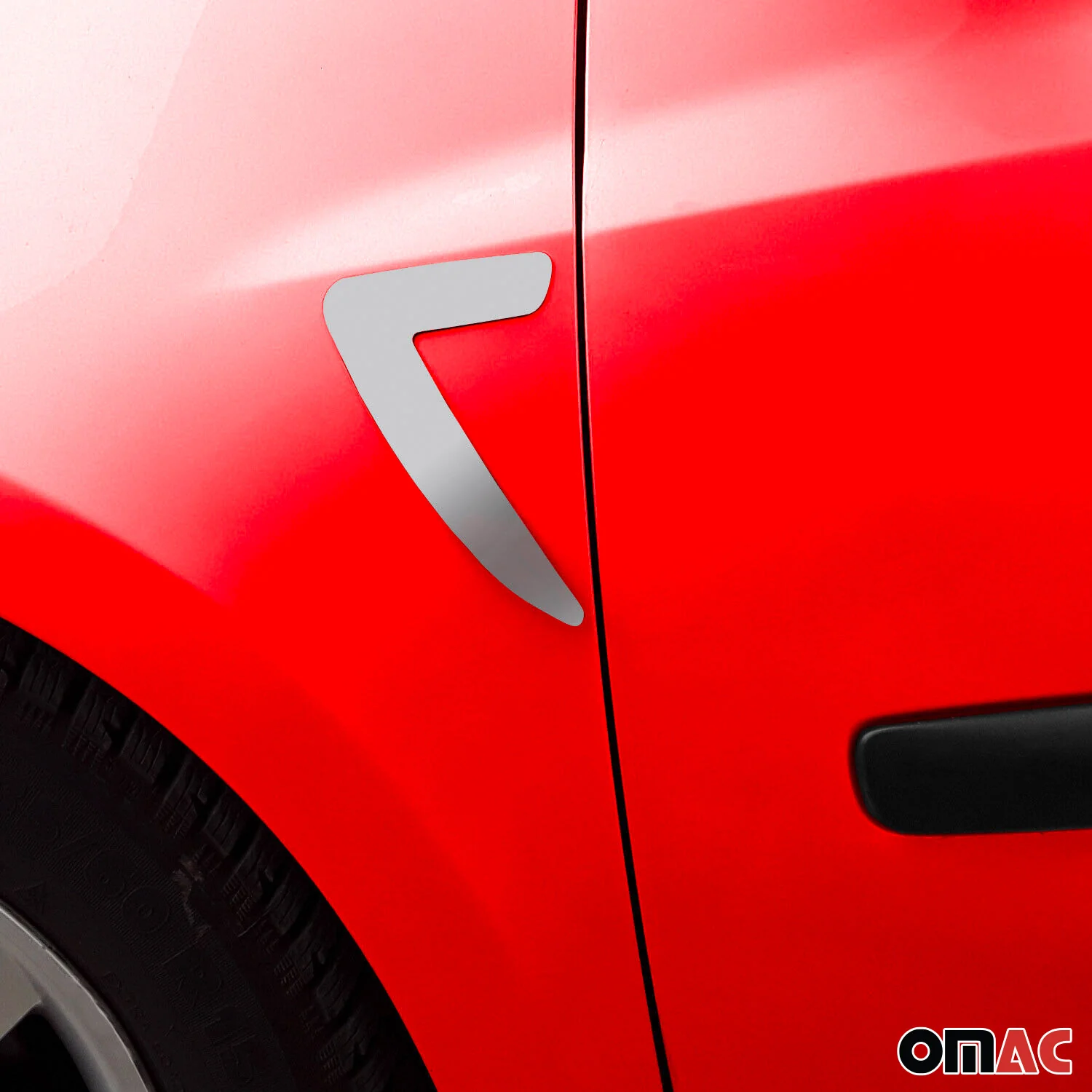 Chrome Side Marker Fender Vent Trim Cover Sedan SUV Hatchback Coupe Trucks - Image 5