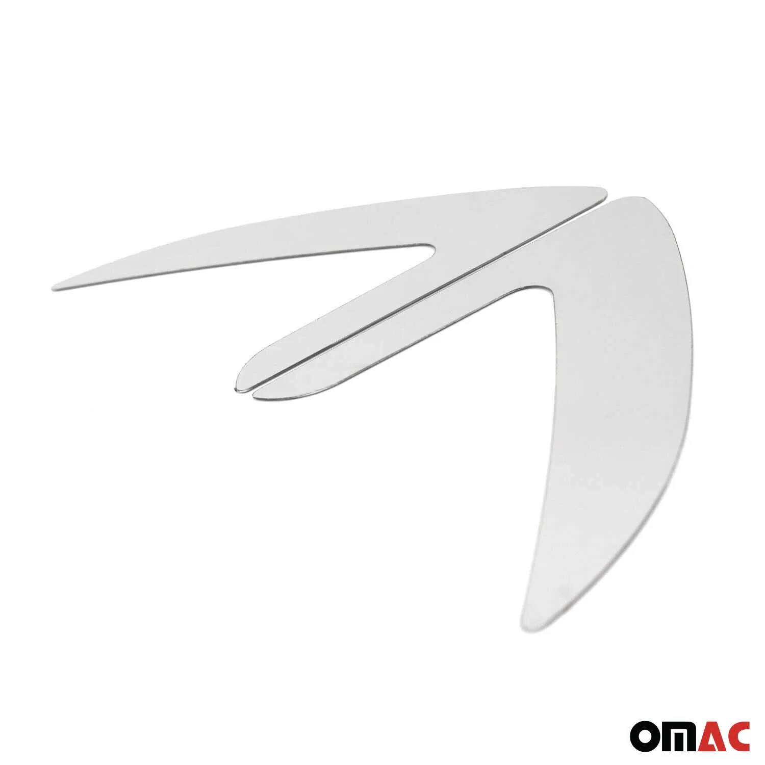 Chrome Side Marker Fender Vent Trim Cover Sedan SUV Hatchback Coupe Trucks - Image 7