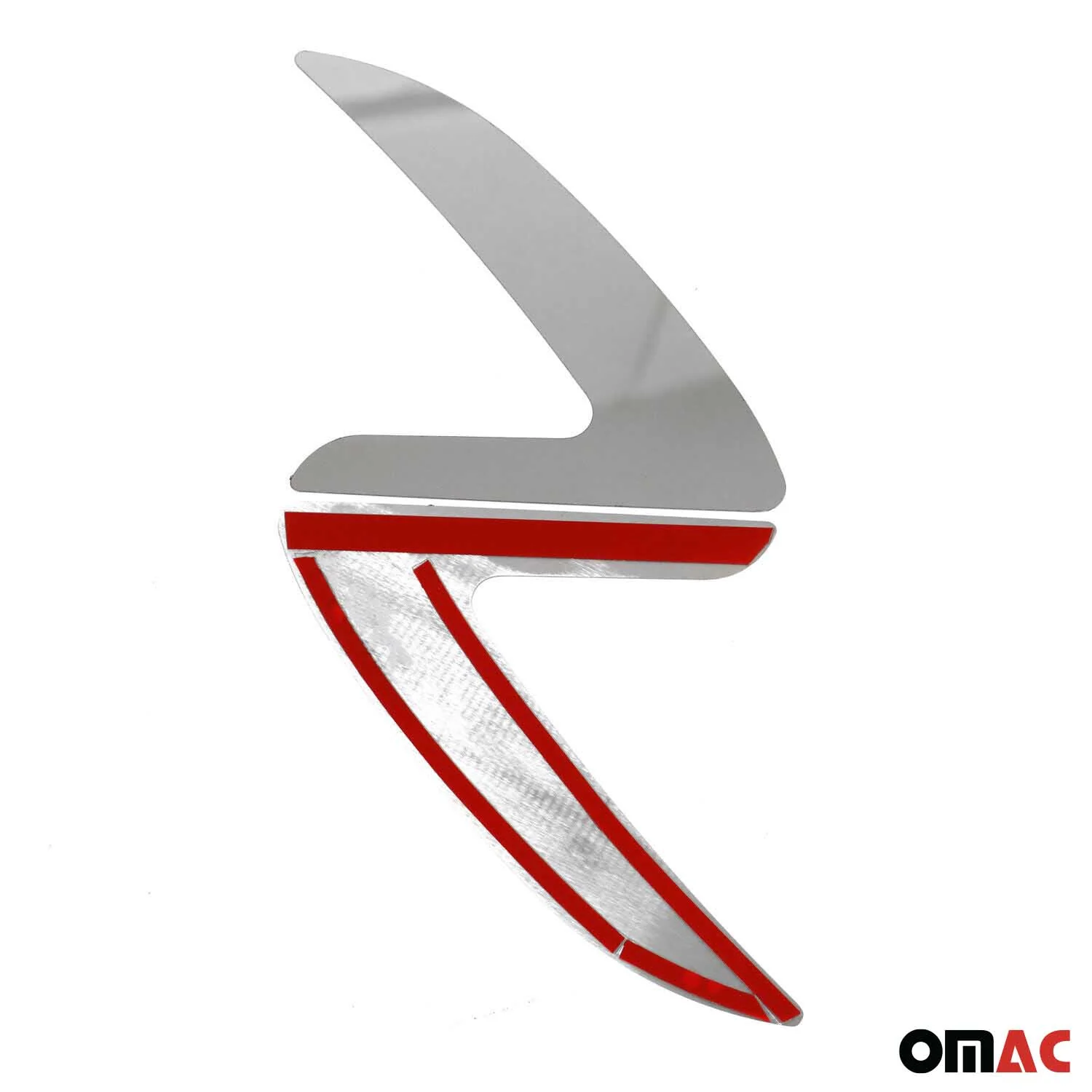 Chrome Side Marker Fender Vent Trim Cover Sedan SUV Hatchback Coupe Trucks - Image 9