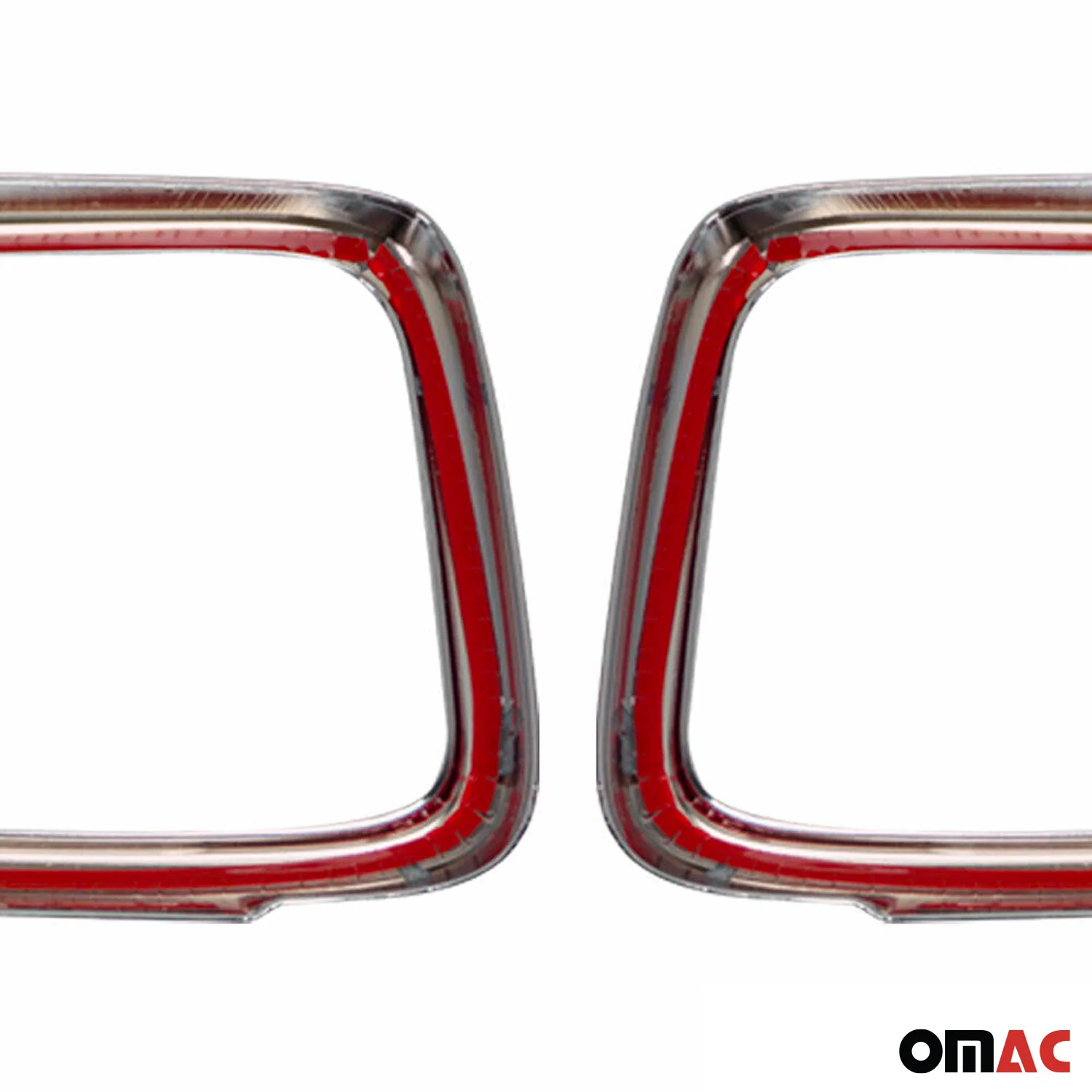 2015-2024 Jeep Renegade Trunk Tail Light Trim Frame Chrome Silver 2 Pcs - Image 7
