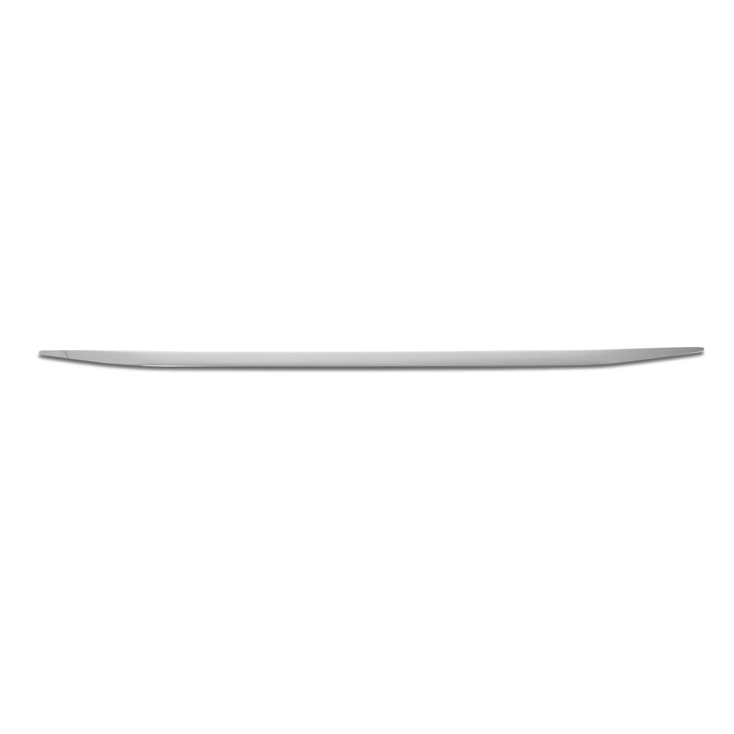 2019-2025 BMW X4 G02 2.gen Rear Trunk Lid Molding Trim Stainless Steel Silver 1Pc - Image 6