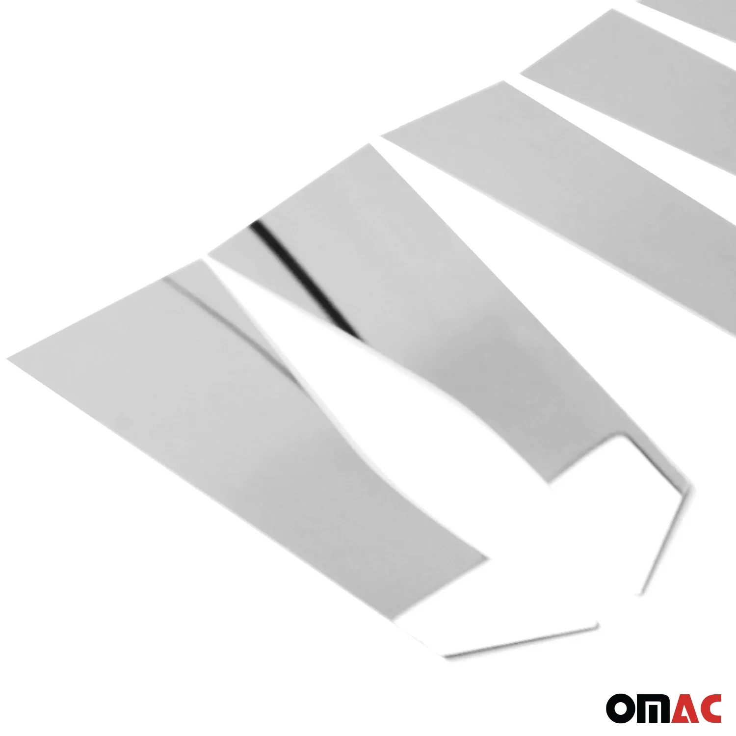 2006-2013 Chevrolet Impala Window B Pillar Posts Door Trim Stainless Steel Silver 6x - Image 8