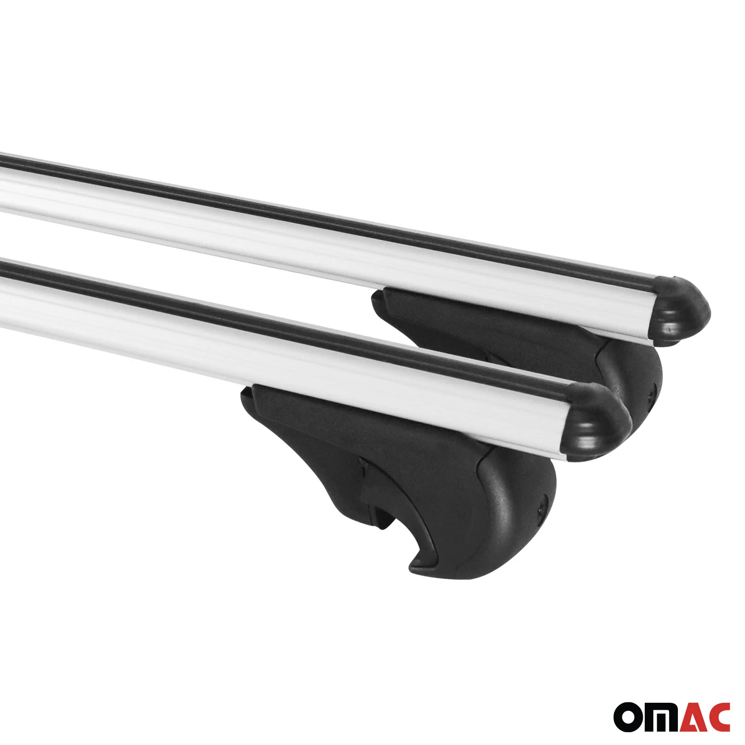 2007-2009 Dodge Durango Roof Rack Cross Bars Silver - Image 12