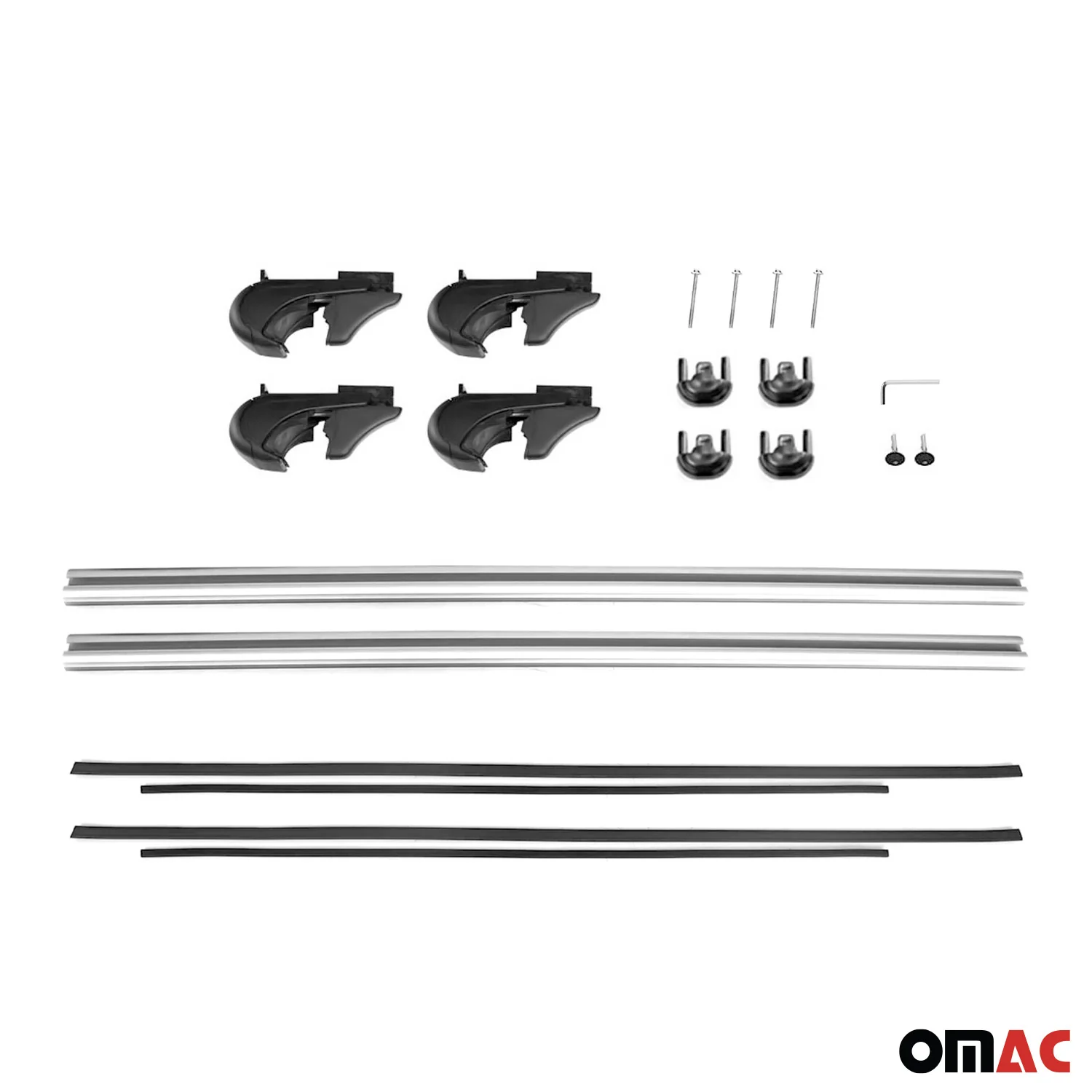 2007-2009 Dodge Durango Roof Rack Cross Bars Black - Image 10
