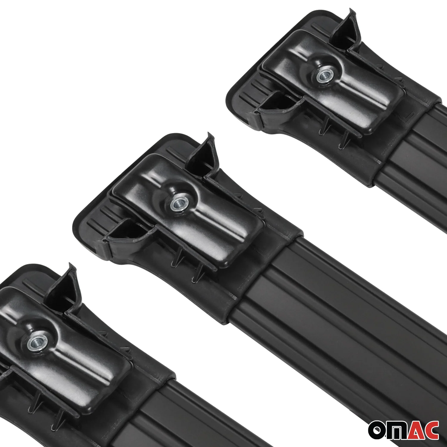 2016-2024 Mercedes Metris Roof Rack Cross Bars Black - Image 11