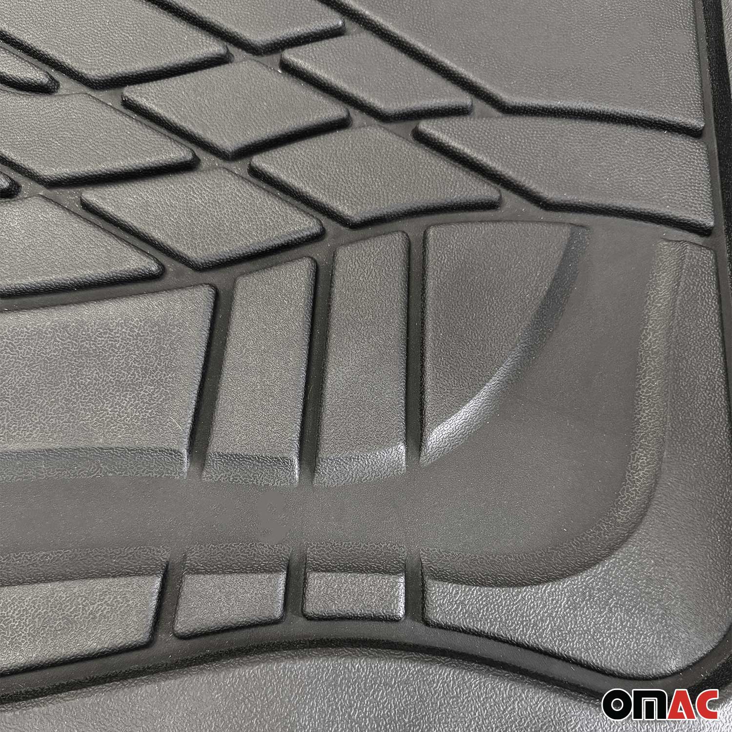 Goodyear Floor Mats Cars Trucks SUV Black All Season Heavy Duty Rubber 2Pcs - Image 8