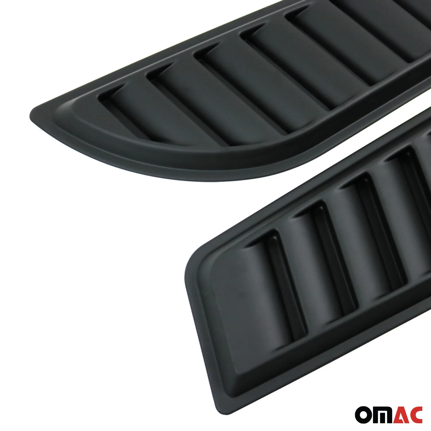 2 Pcs Decorative Air Flow Intake Hood Scoop Vent Cover Black - Image 12