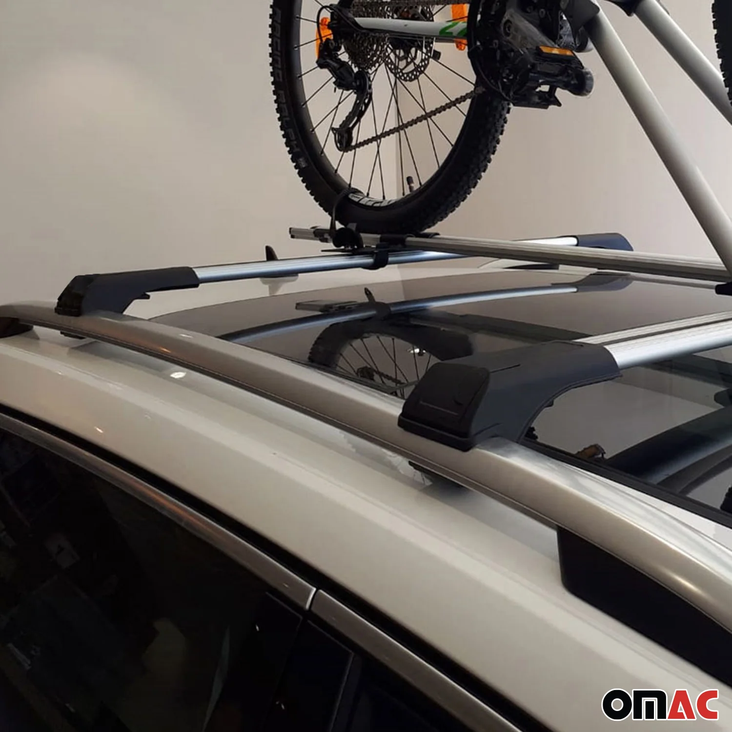 2015-2022 RAM ProMaster City Roof Rack Cross Bars Silver - Image 3