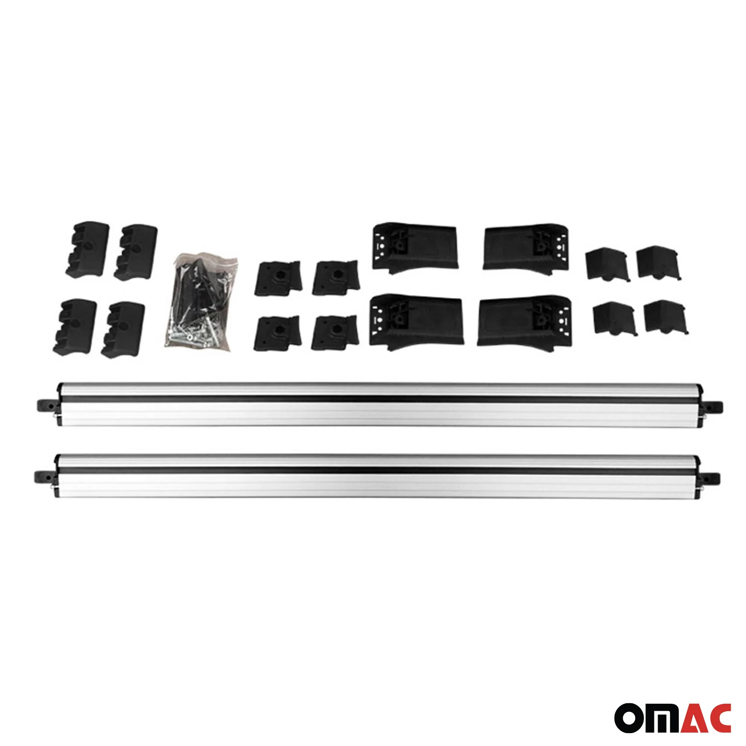 2015-2022 RAM ProMaster City Roof Rack Cross Bars Silver - Image 4