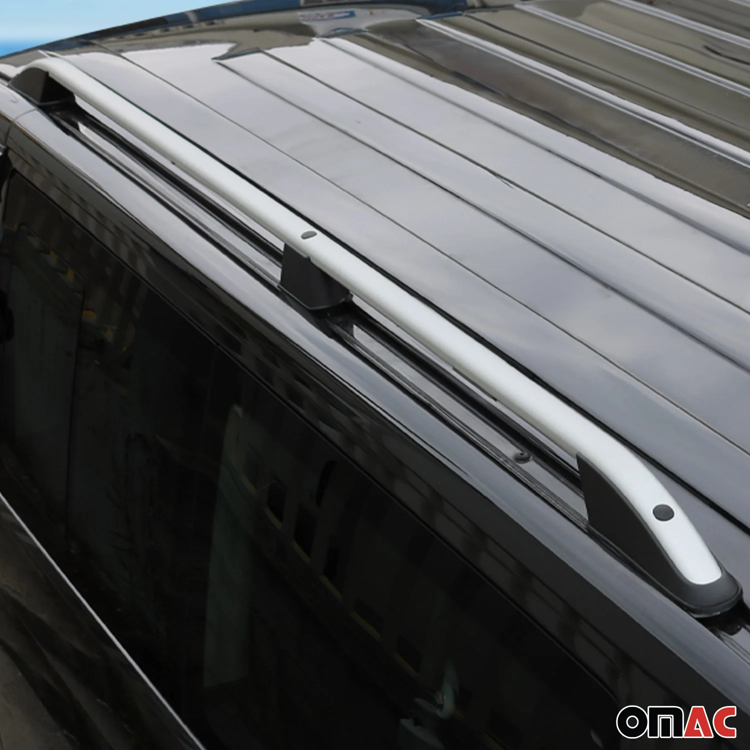 2015-2022 RAM Promaster City L2 Long Roof Rack Rails Side Rails Silver - Image 6