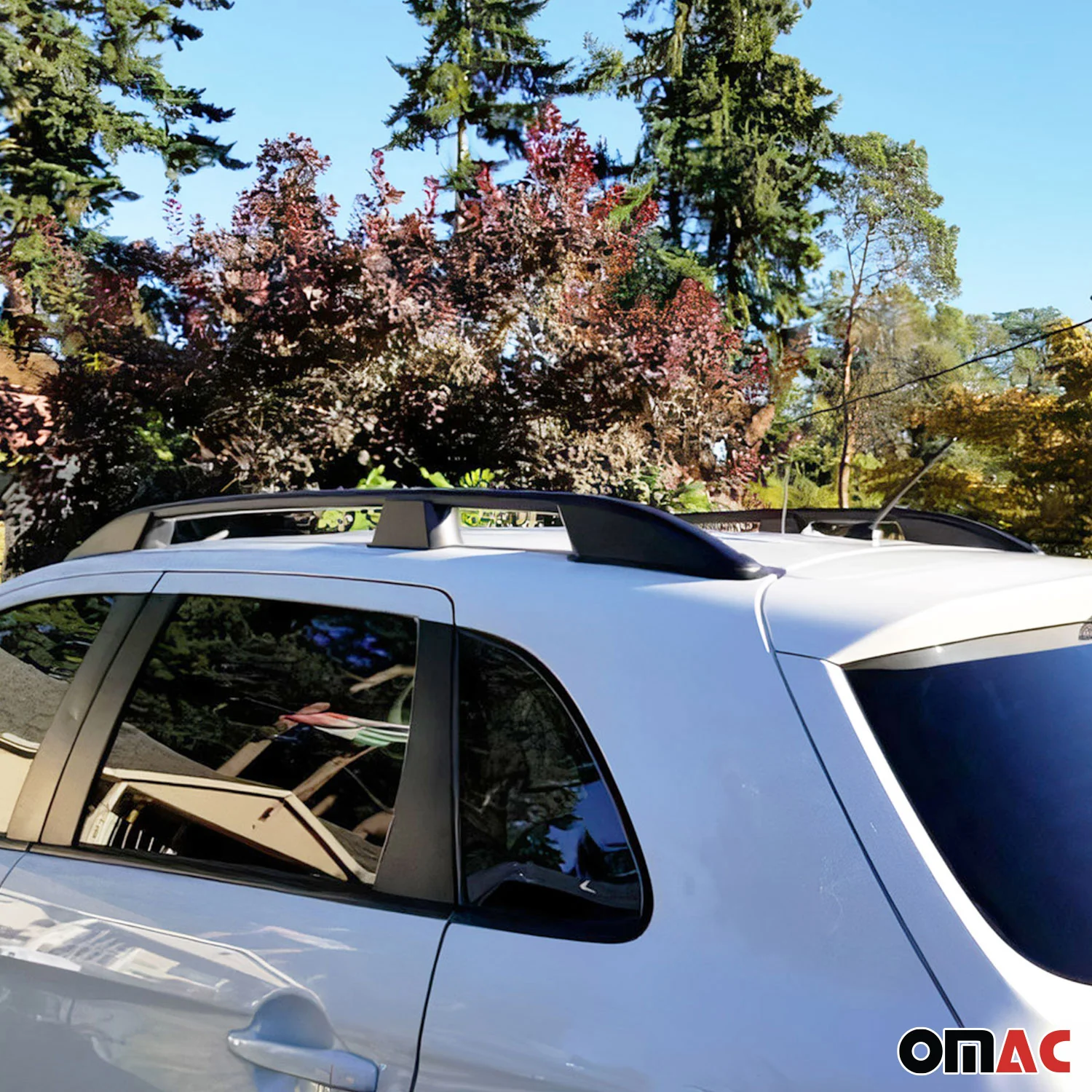2015-2022 RAM Promaster City L2 Long Roof Rack Rails Side Rails Black - Image 9