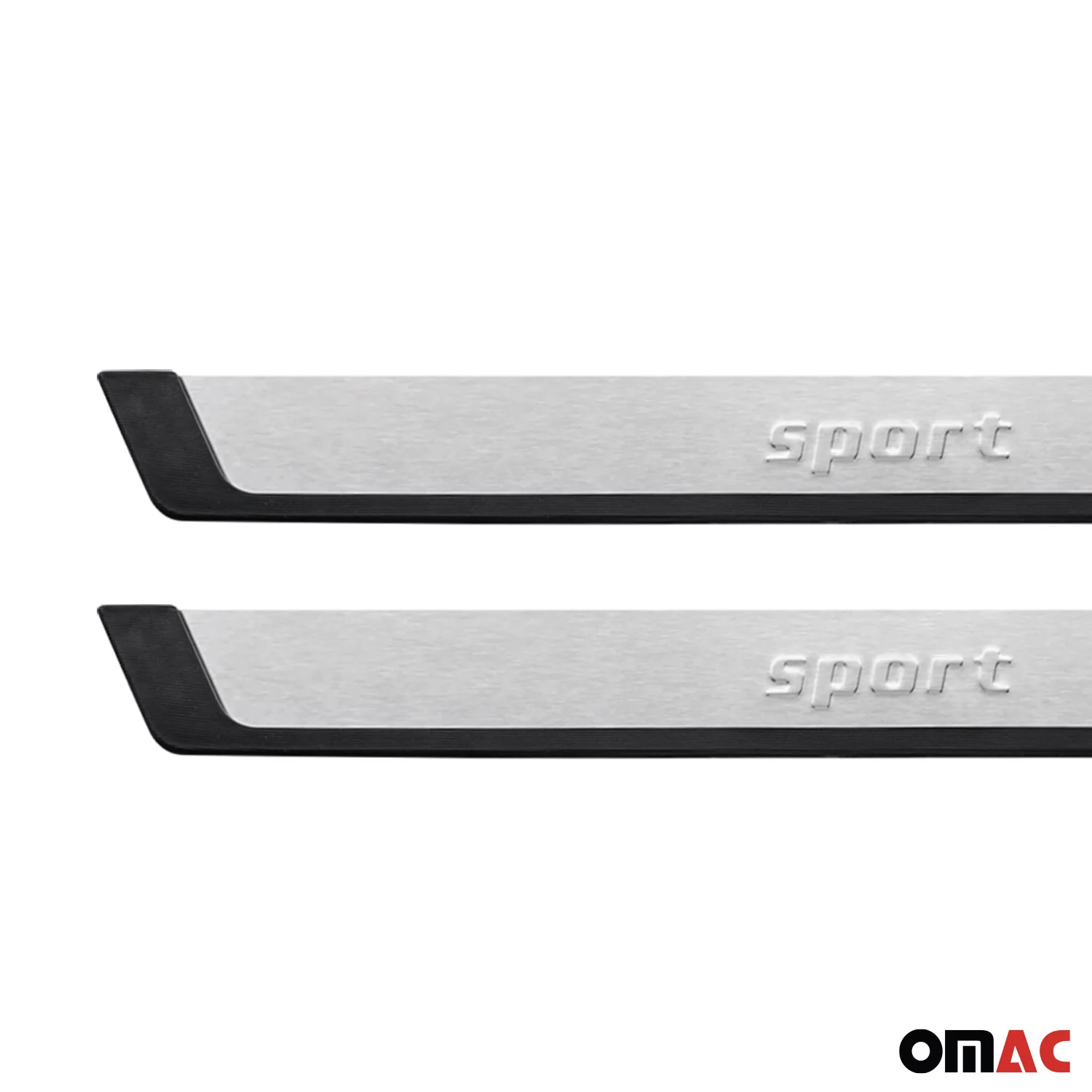 Subaru Impreza Door Sill Scuff Plate Scratch Protector Sport Stainless Steel Silver 2 Pcs - Image 3
