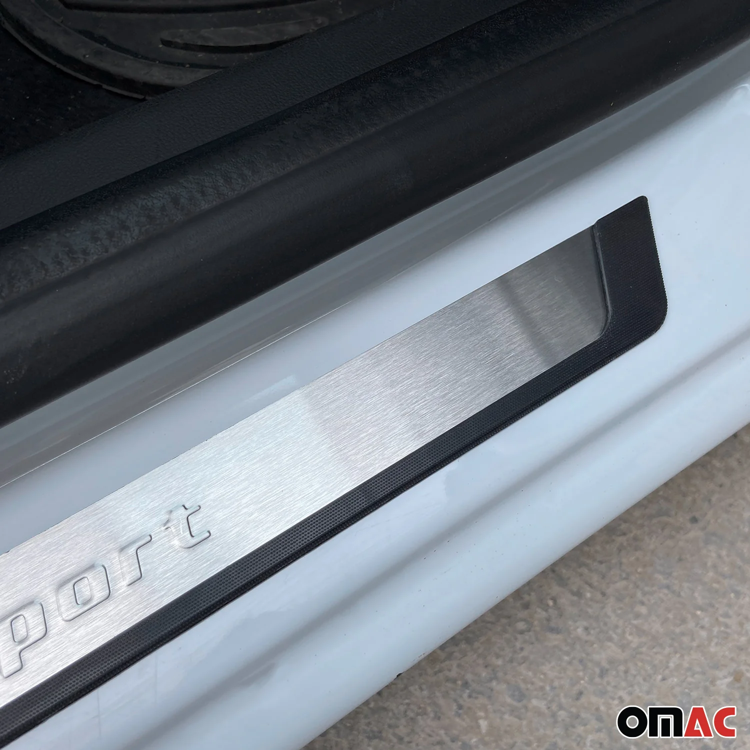 2019-2023 VW Arteon Door Sill Scuff Plate Scratch Protector Sport Stainless Steel Silver 2 Pcs - Image 7