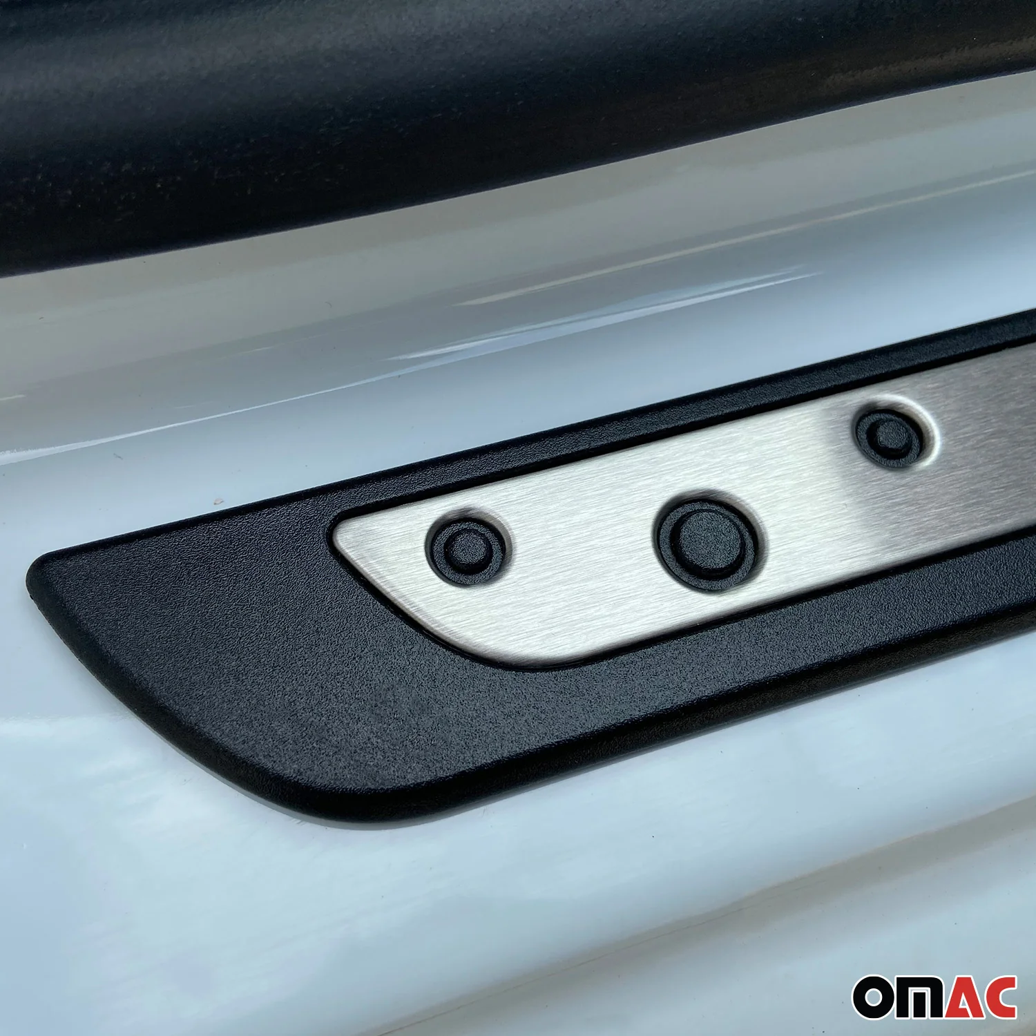 Chevrolet Avalanche Door Sill Scuff Plate Scratch Protector Stainless Steel Silver 4 Pcs - Image 7