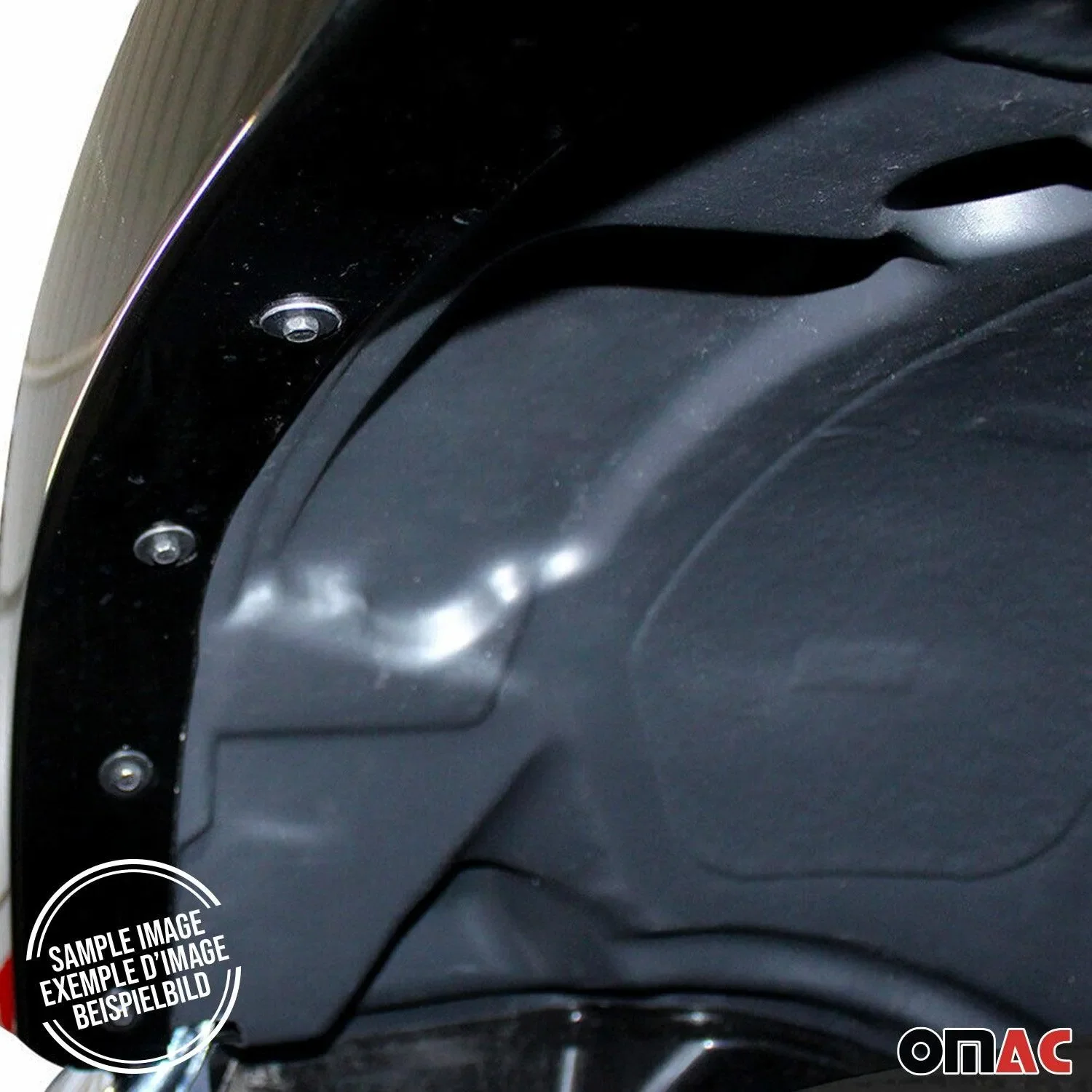 2021-2026 Kia Seltos Rear Set Wheel Arch Liner Splash Fender Guard Black 2Pcs - Image 6