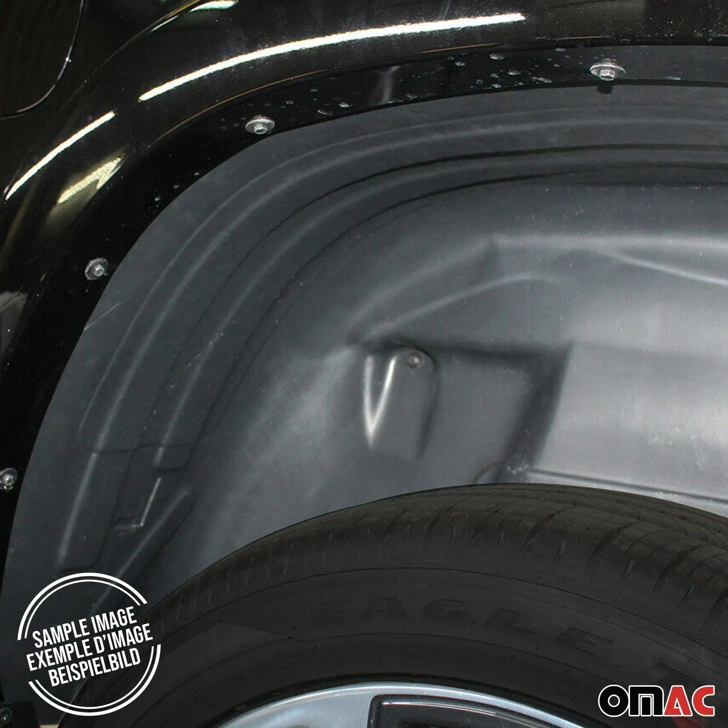 2021-2026 Kia Seltos Rear Set Wheel Arch Liner Splash Fender Guard Black 2Pcs - Image 8