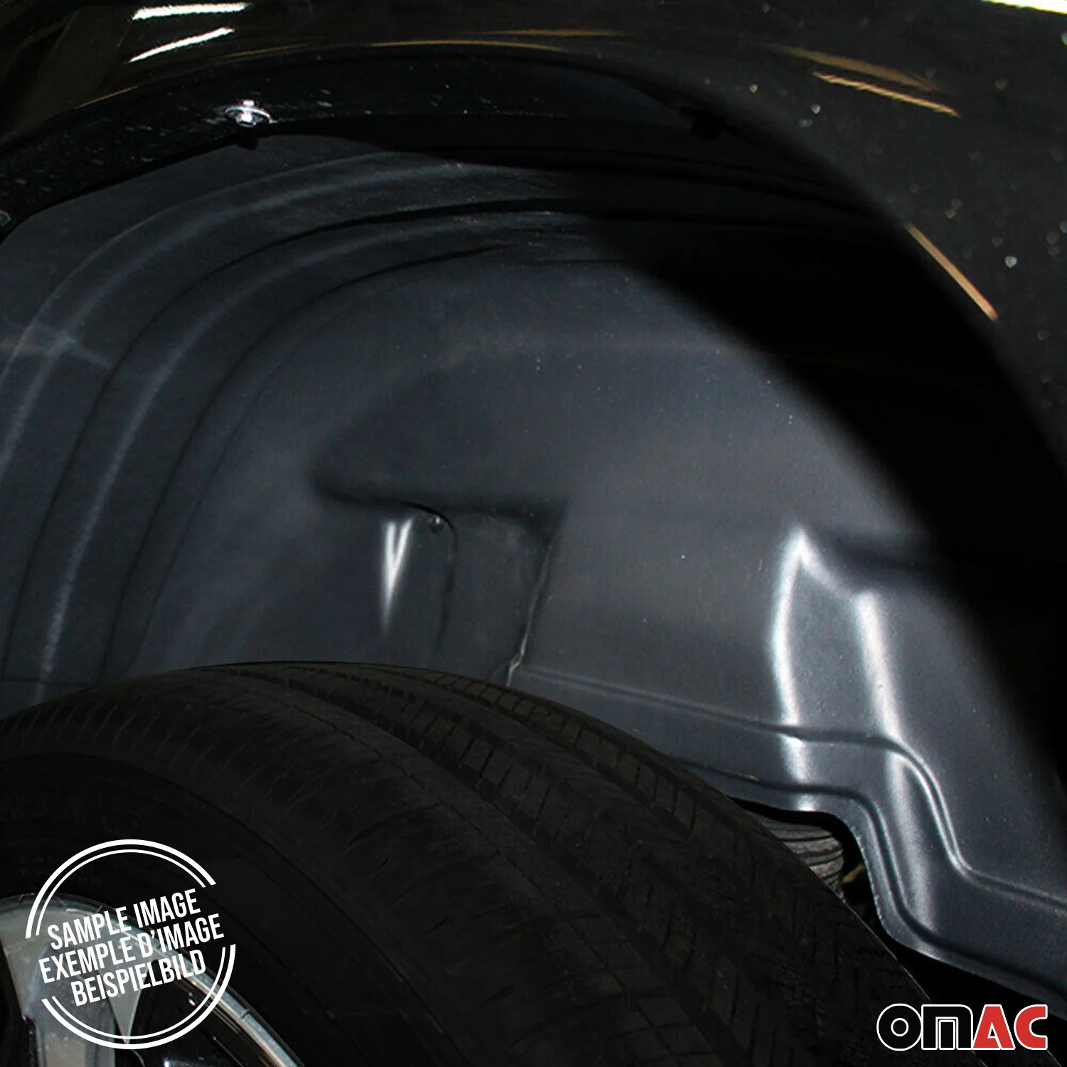 2023-2026 RAM ProMaster Rear Set Wheel Arch Liner Splash Fender Guard 2 Pcs - Image 4