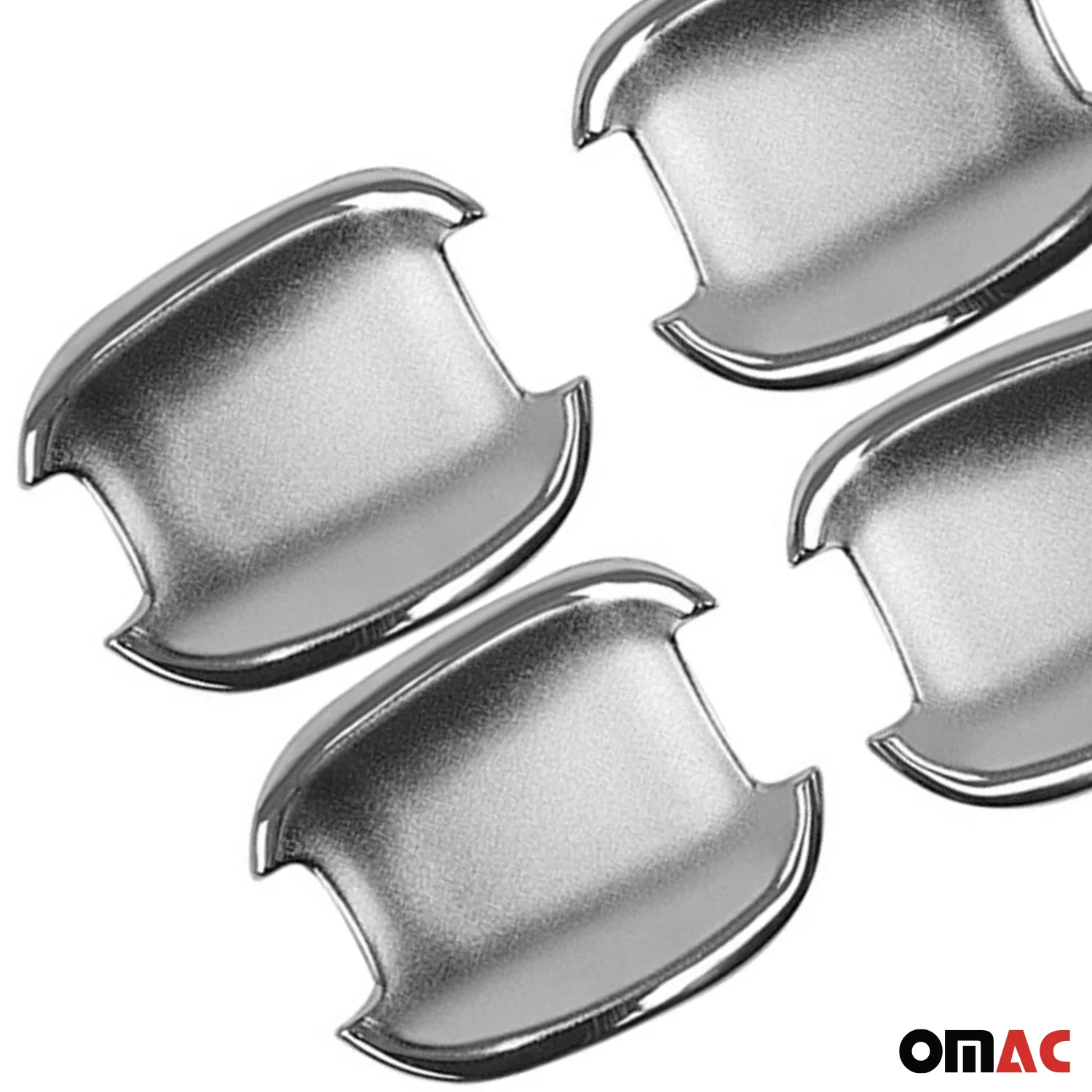 2007-2015 Chevrolet Aveo Camaro Cruze Malibu Sonic Car Door Handle Bowl Cover Protector Silver Chrome - Image 9