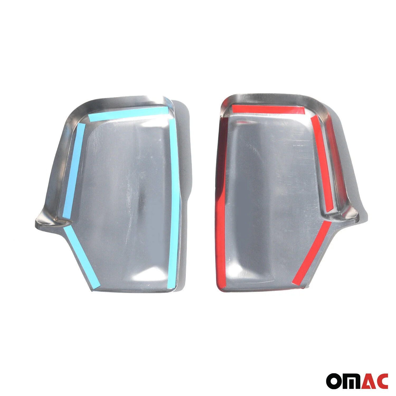 2019-2024 Mercedes Sprinter W907 910 Side Mirror Cover Caps Chrome Silver - Image 5