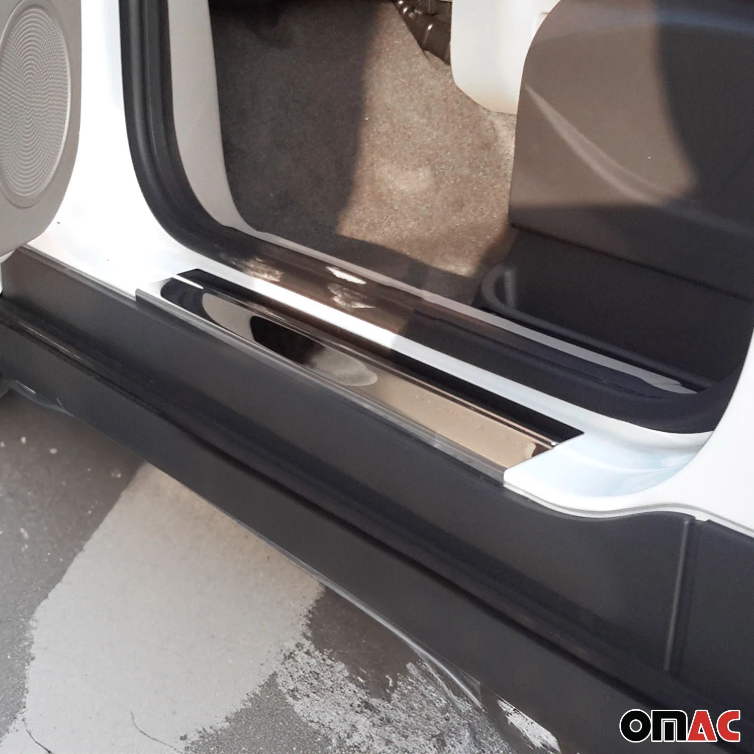 2014-2019 Ford Transit Connect Rear Bumper Sill Guard & Door Sill Cover Set - Image 3