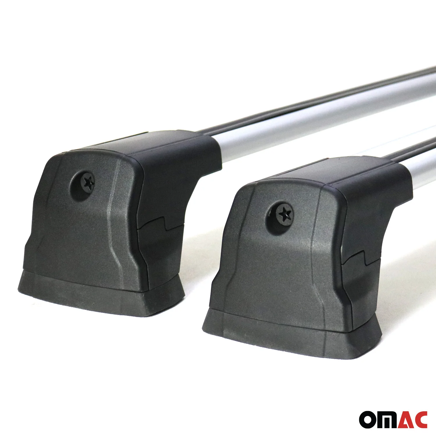 Fix Points Roof Racks Cross Bar Carrier for Mazda5 2006-2017 Alu Gray 2x - Image 11