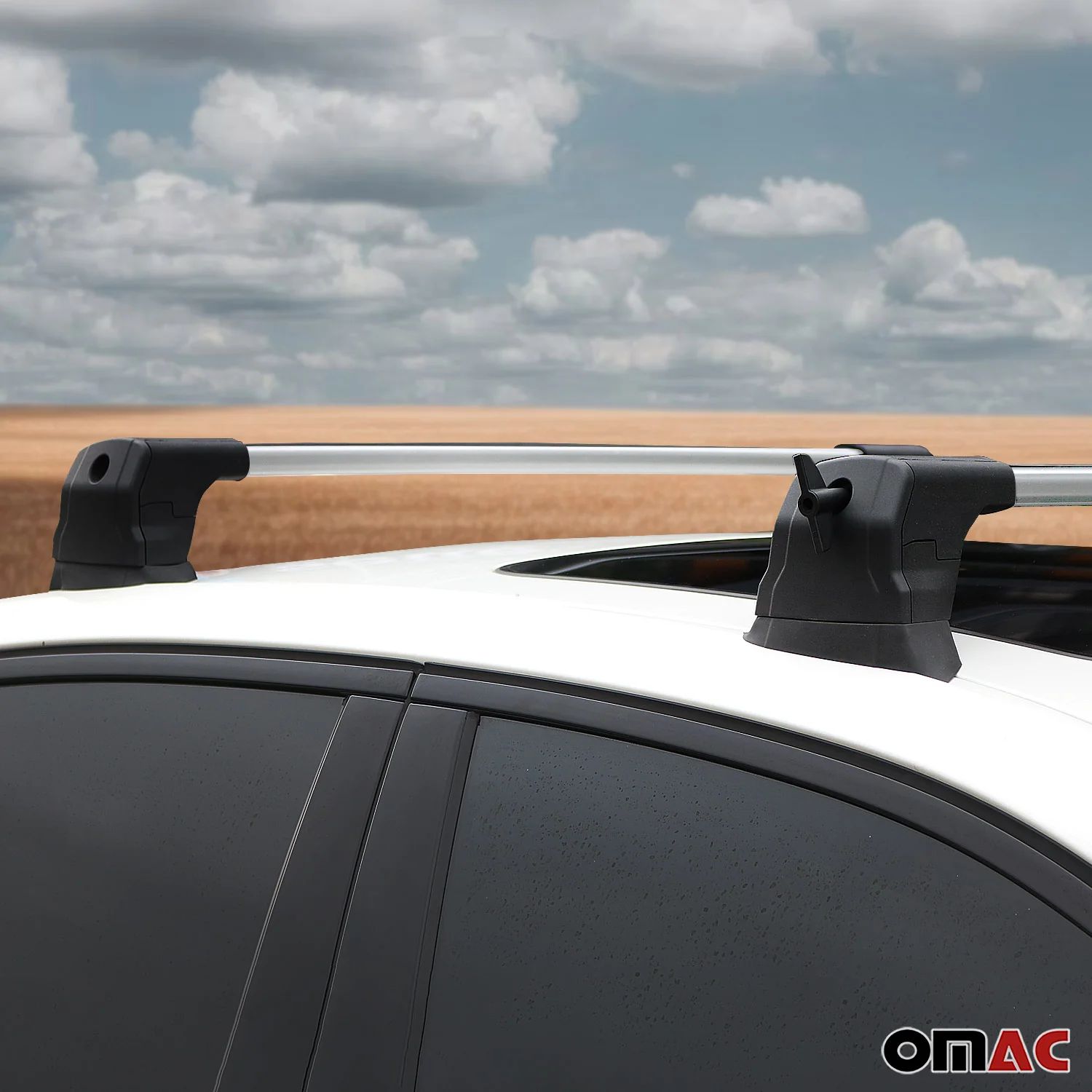 Fix Points Roof Racks Cross Bar Carrier for Mazda5 2006-2017 Alu Gray 2x - Image 9