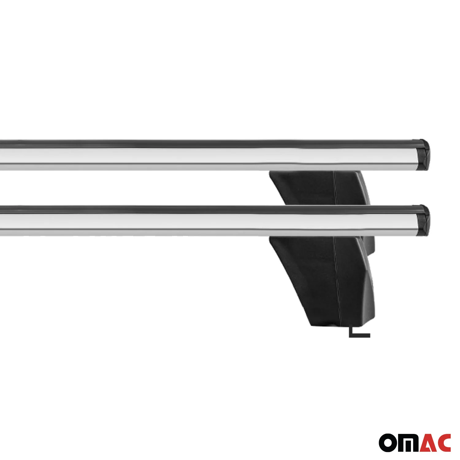 2019-2024 Mercedes B Class W247 Roof Rack Cross Bars Silver - Image 12