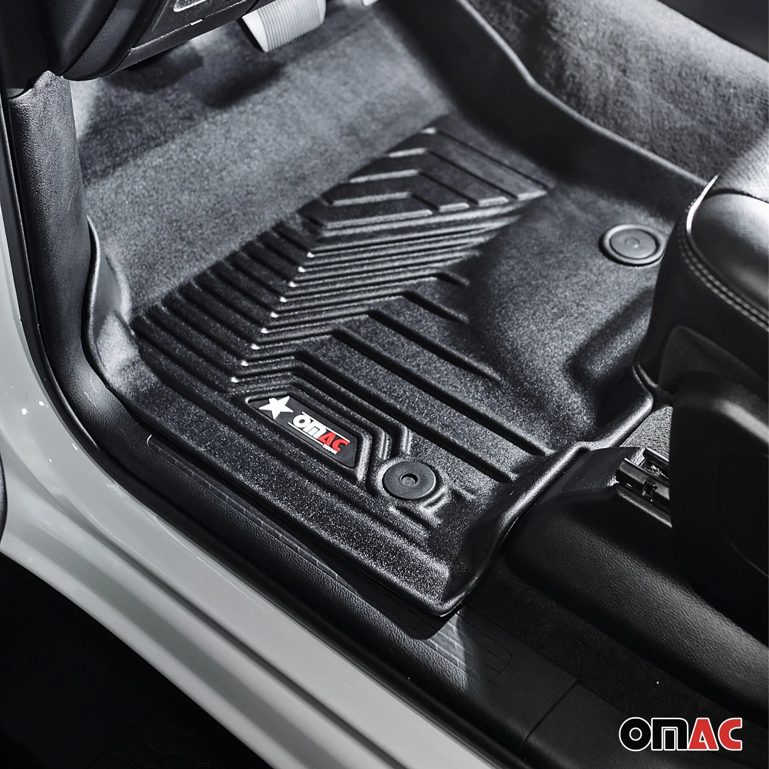 2021-2026 Chevrolet Tahoe Premium Floor Mats Liners Second Row Rear - Image 4