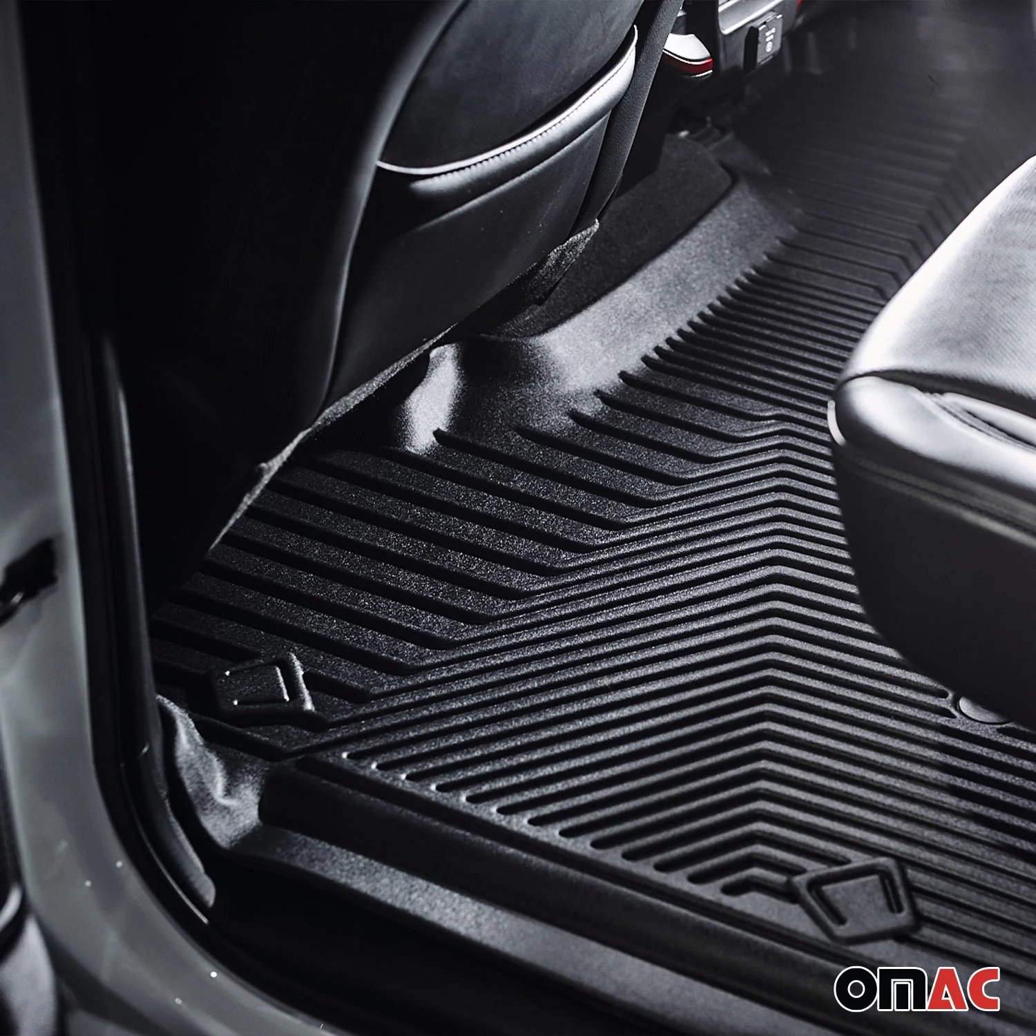 2011-2015 Ford Explorer Premium Floor Mats Liners Second Row Rear - Image 2