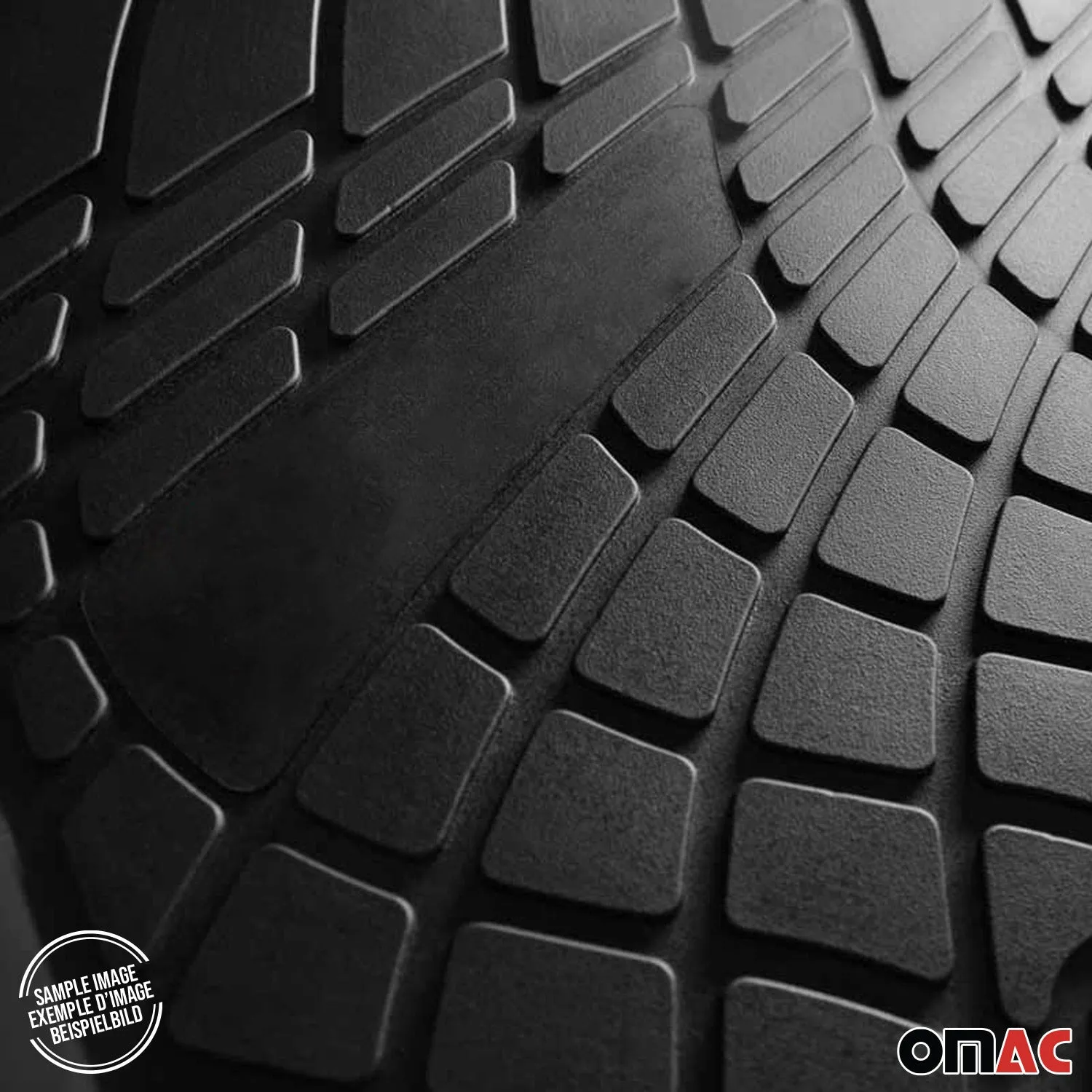 2021-2026 Kia K5 Floor Mats Liners Full Set All Weather Black - Image 3