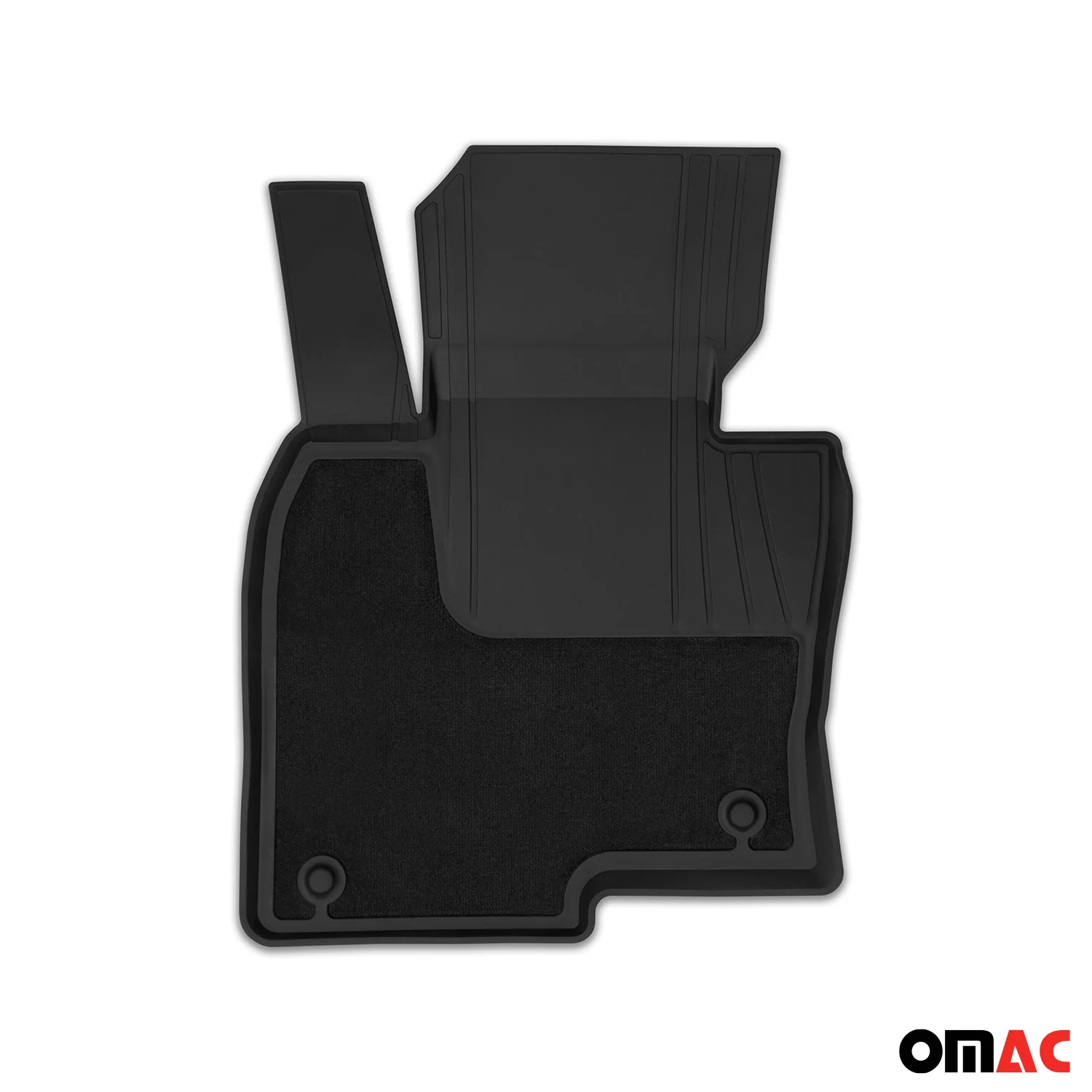 2017-2025 Mazda CX-5 2.gen Floor Mats Liners Full Set All Weather Black - Image 4