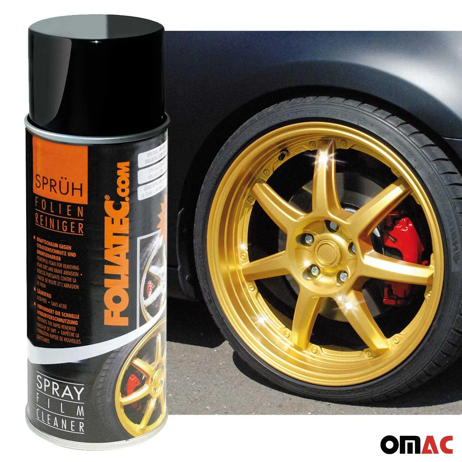 Foliatec Wheel Rim Spray Film Cleaner Powerful Foam 13.5 Oz - Image 5