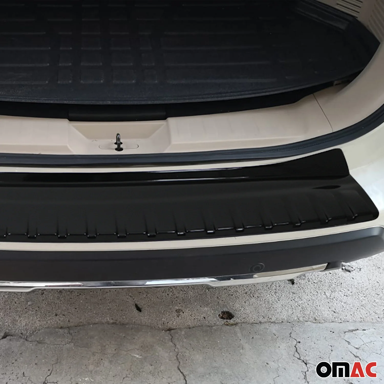 2017-2020 Nissan Rogue Rear Bumper Sill Cover Protector Guard Acrylic Gloss - Image 5
